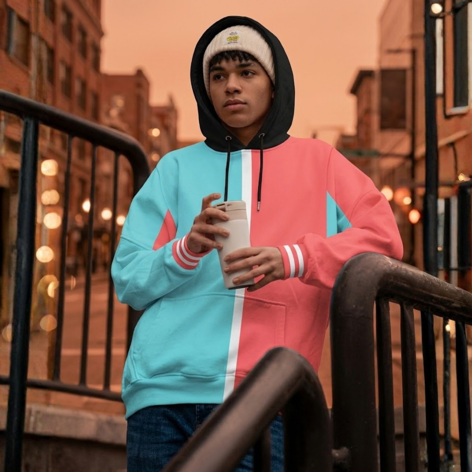 Long Sleeve Hooded Tops