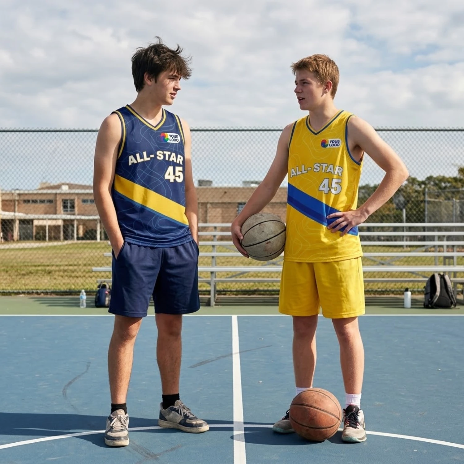 Reversible Basketball Jerseys