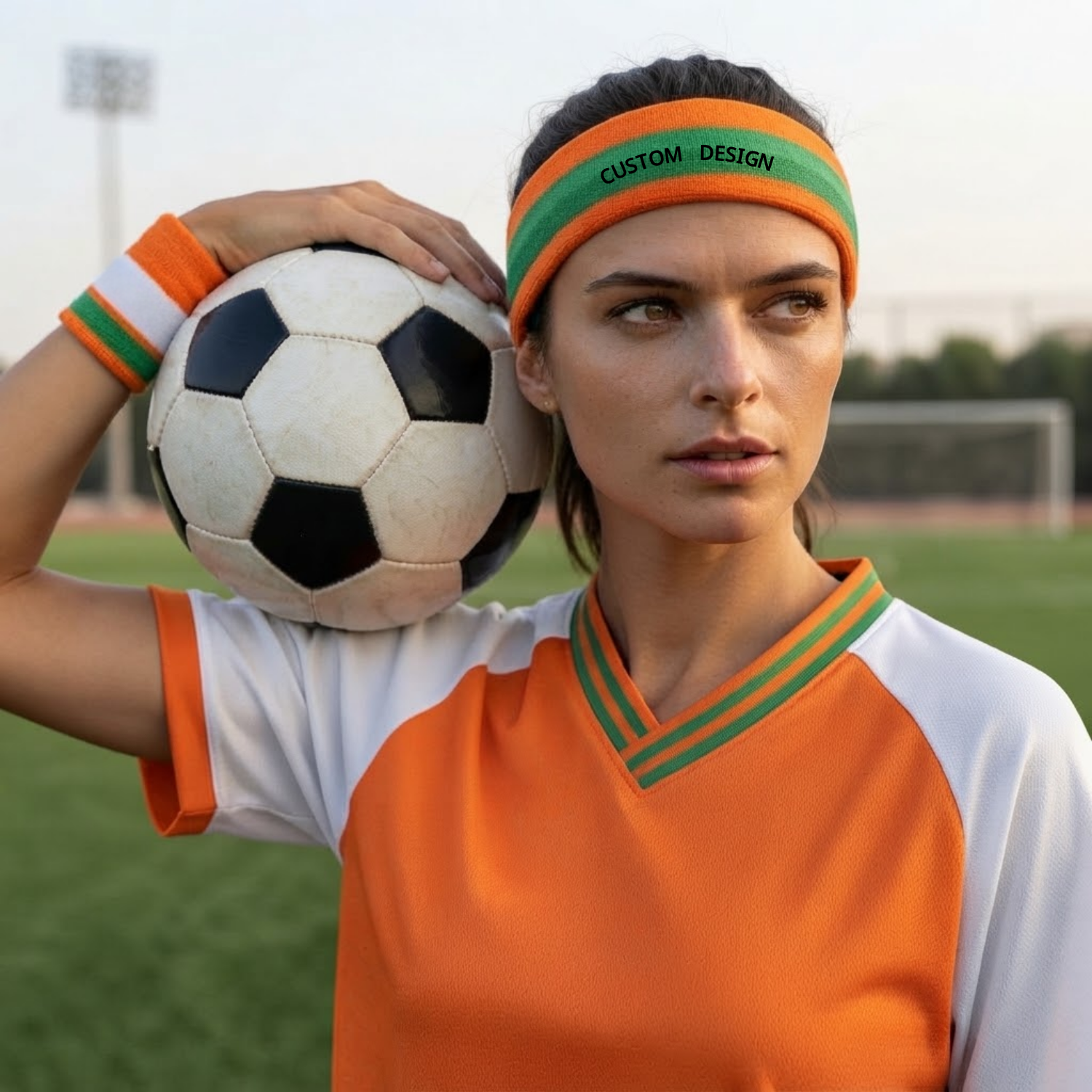 Soccer Fan Wristbands & Headbands