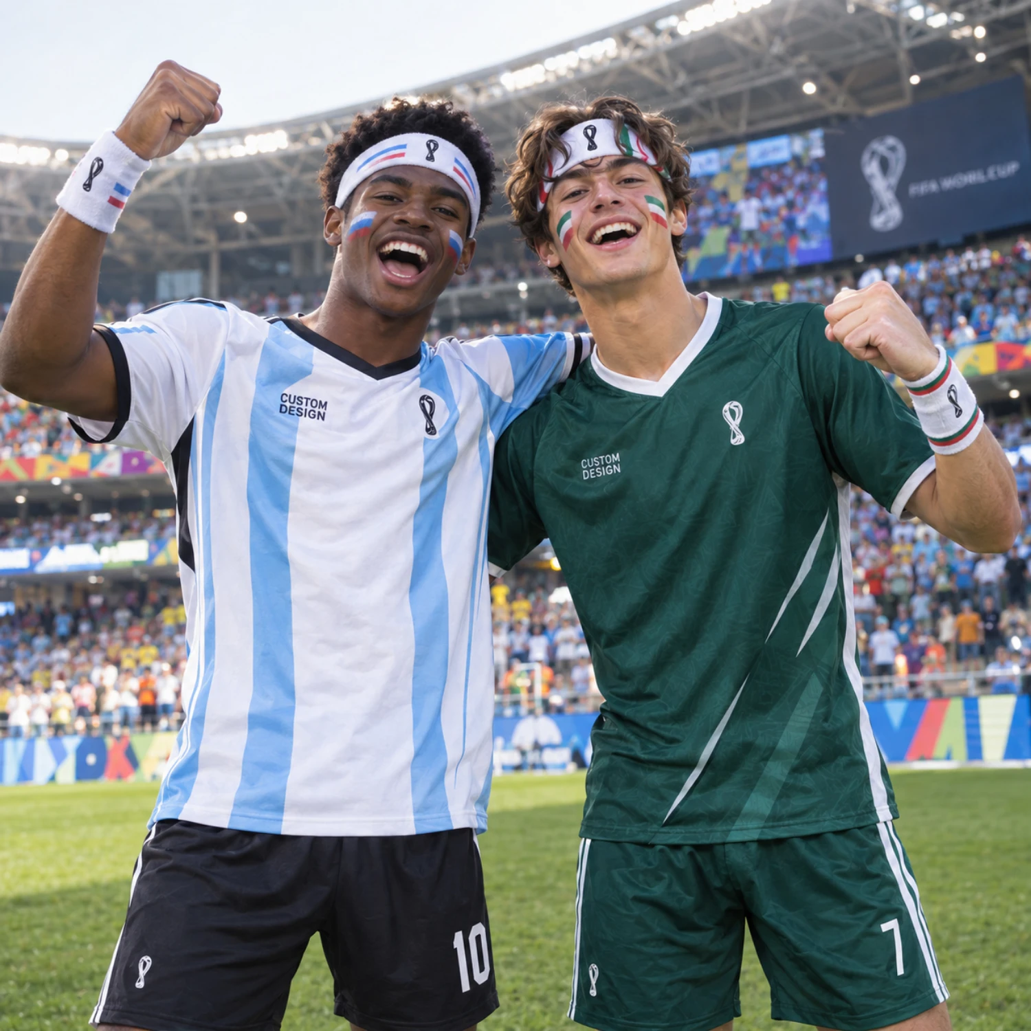 World Cup Wristbands & Headbands
