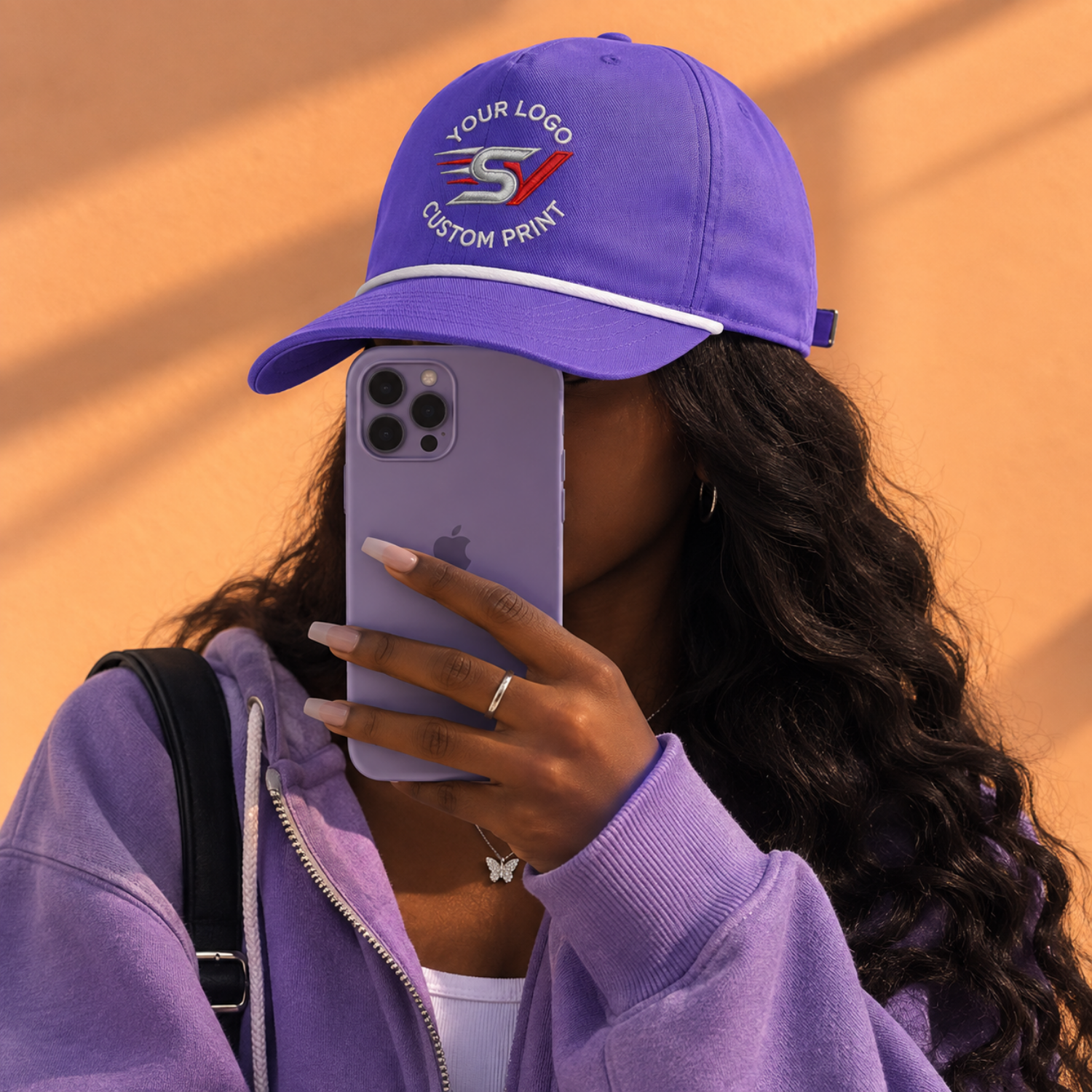 6-Panel Custom Caps
