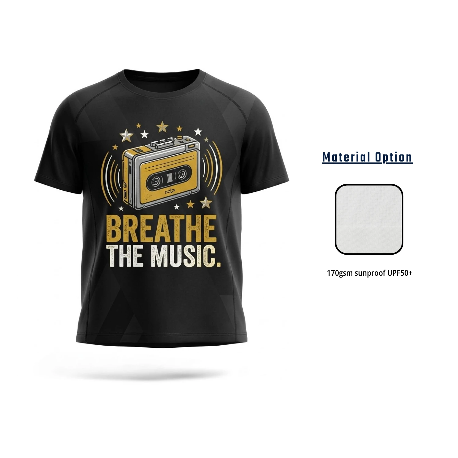 Pro Series SolarProtec Custom Sublimation T-Shirt – UPF50+ Sun