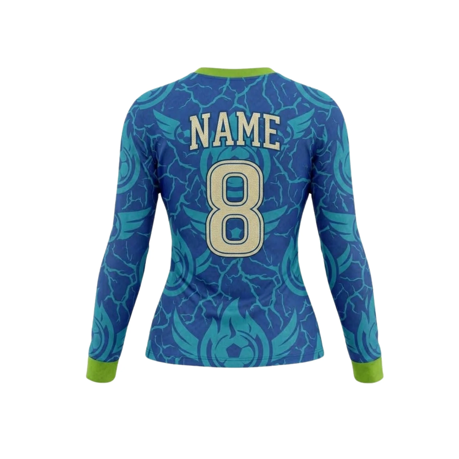 Women’s Long Sleeve V-Neck Soccer Jersey