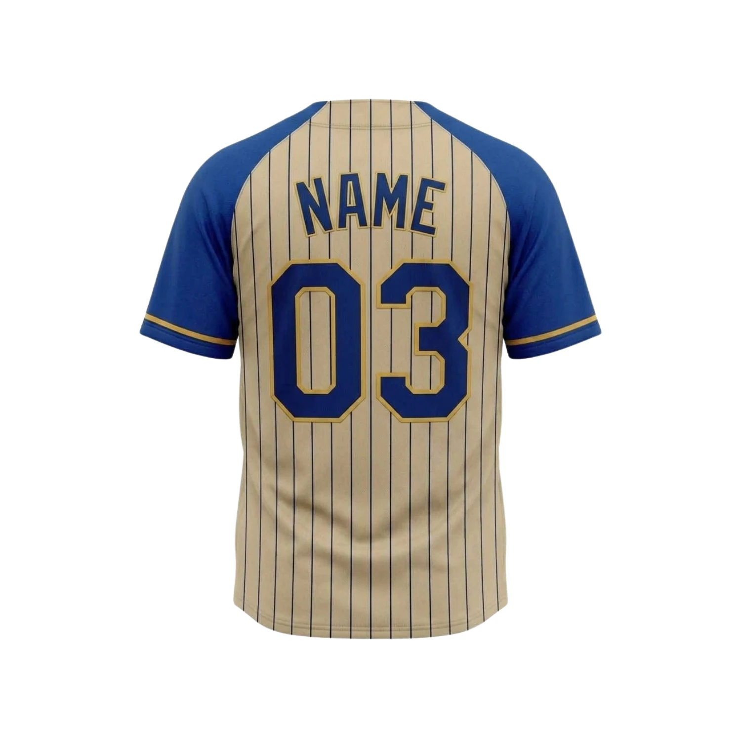 Custom Embroidered Applique Baseball Jersey – 150G Bee Eyes Mesh