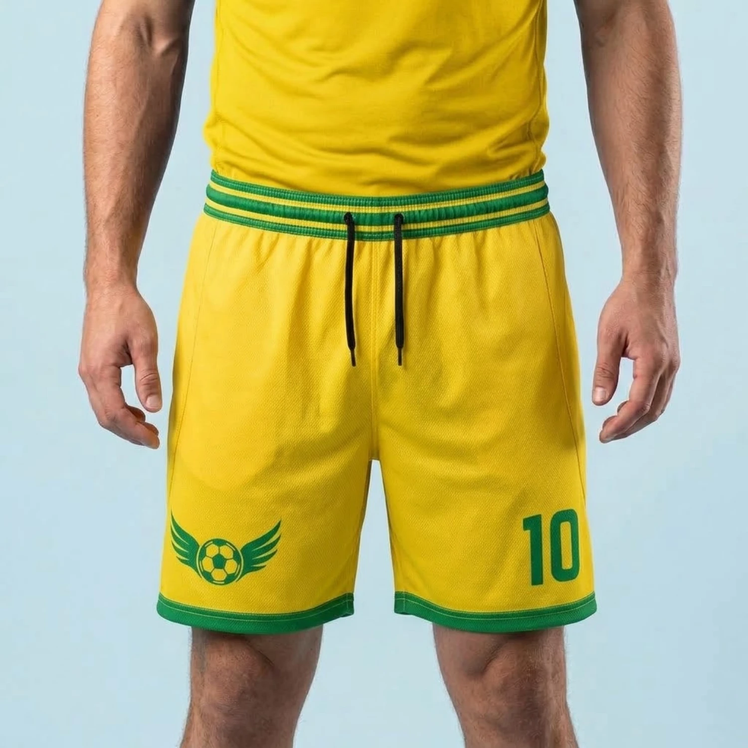 Custom Men’s & Youth Soccer Shorts with 150G Interlock