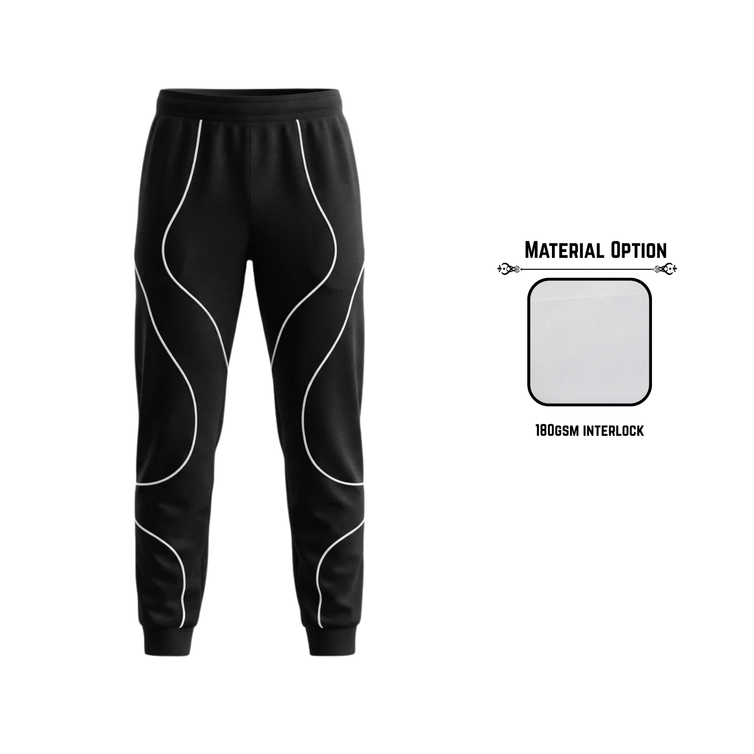 Economy Series 180GSM Interlock Long Pants