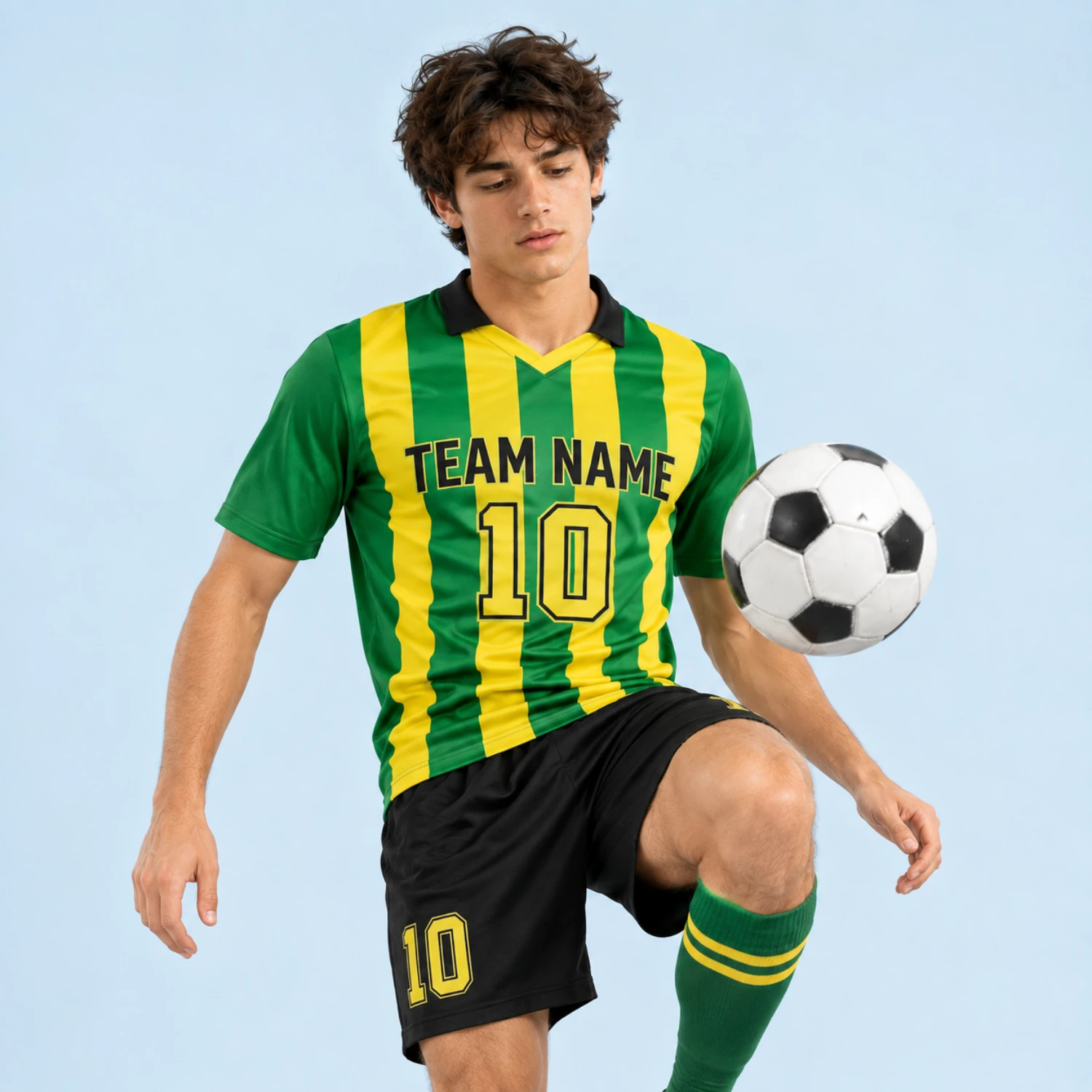 Custom Youth & Adult Soccer Uniform Set – Jersey + Shorts