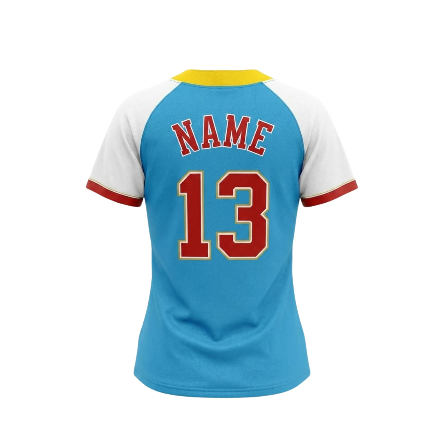 Custom Women’s 2-Button Baseball Jersey