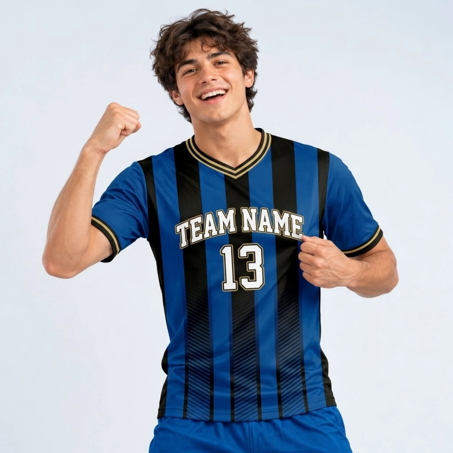 Custom VIP V-Neck Soccer Jersey