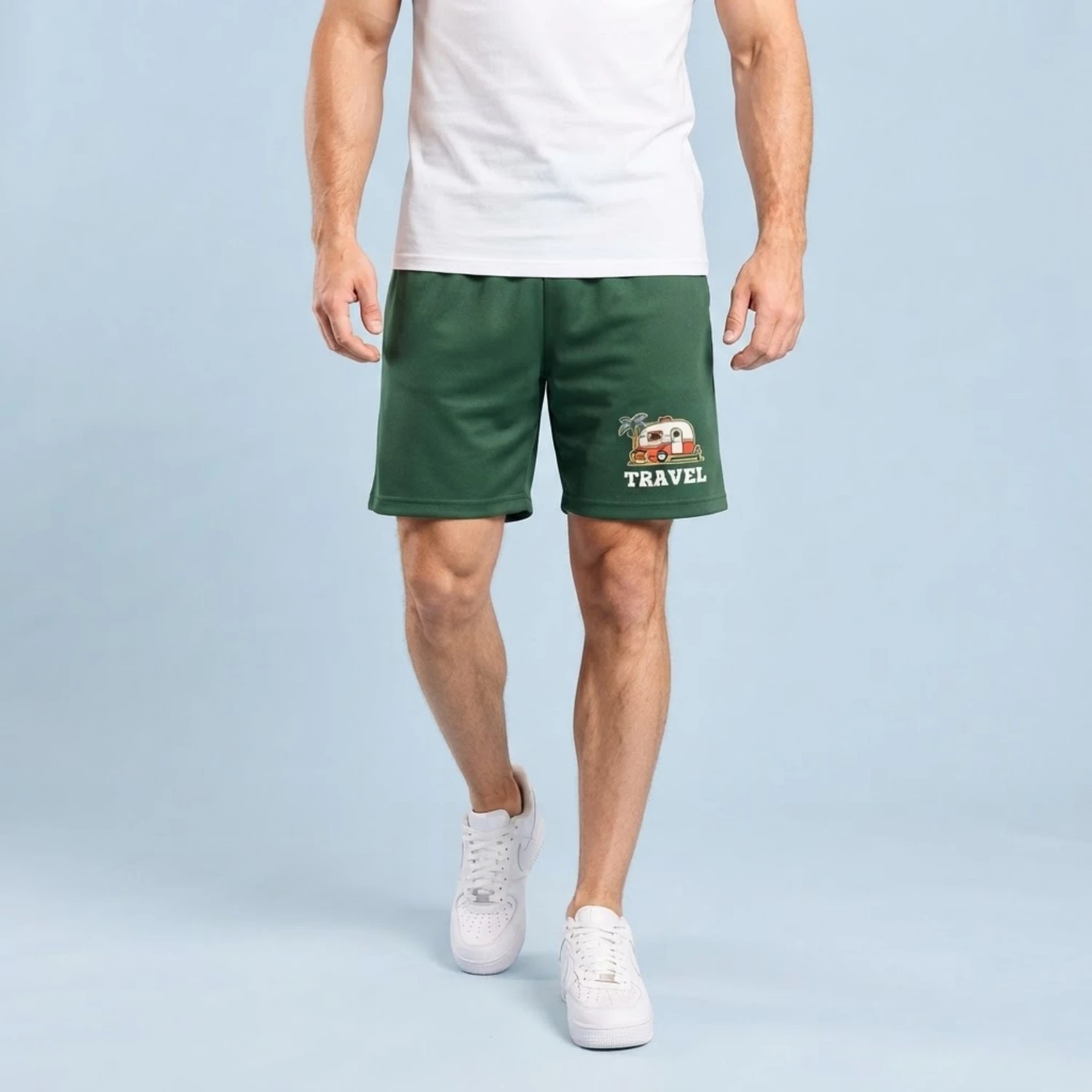 Unisex Coolmax Performance Shorts – 160G Birdseye Mesh