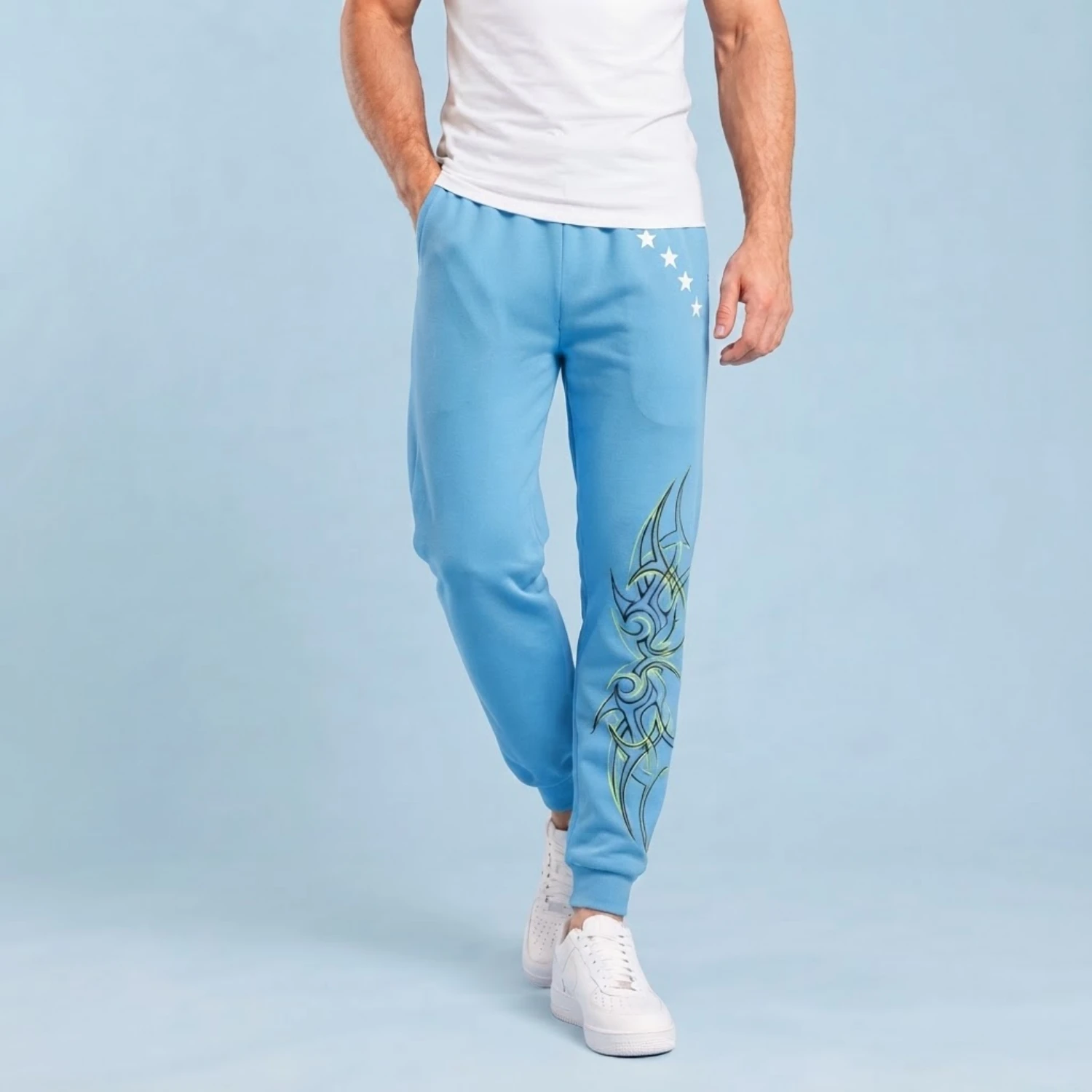 Full Sublimation 220G Ultra Light Fleece Sweatpants