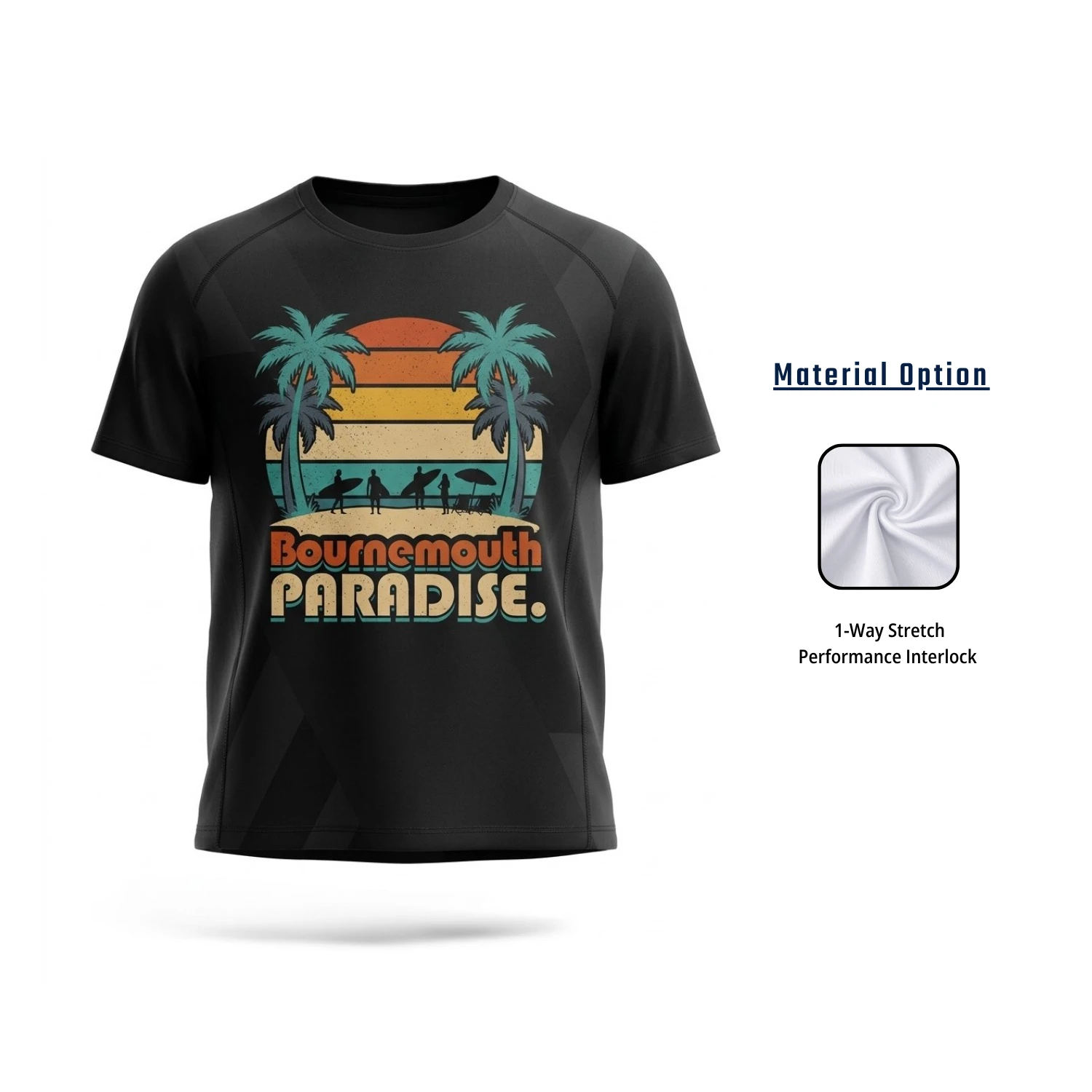 Pro Series Interlock Custom Sublimation T-Shirt