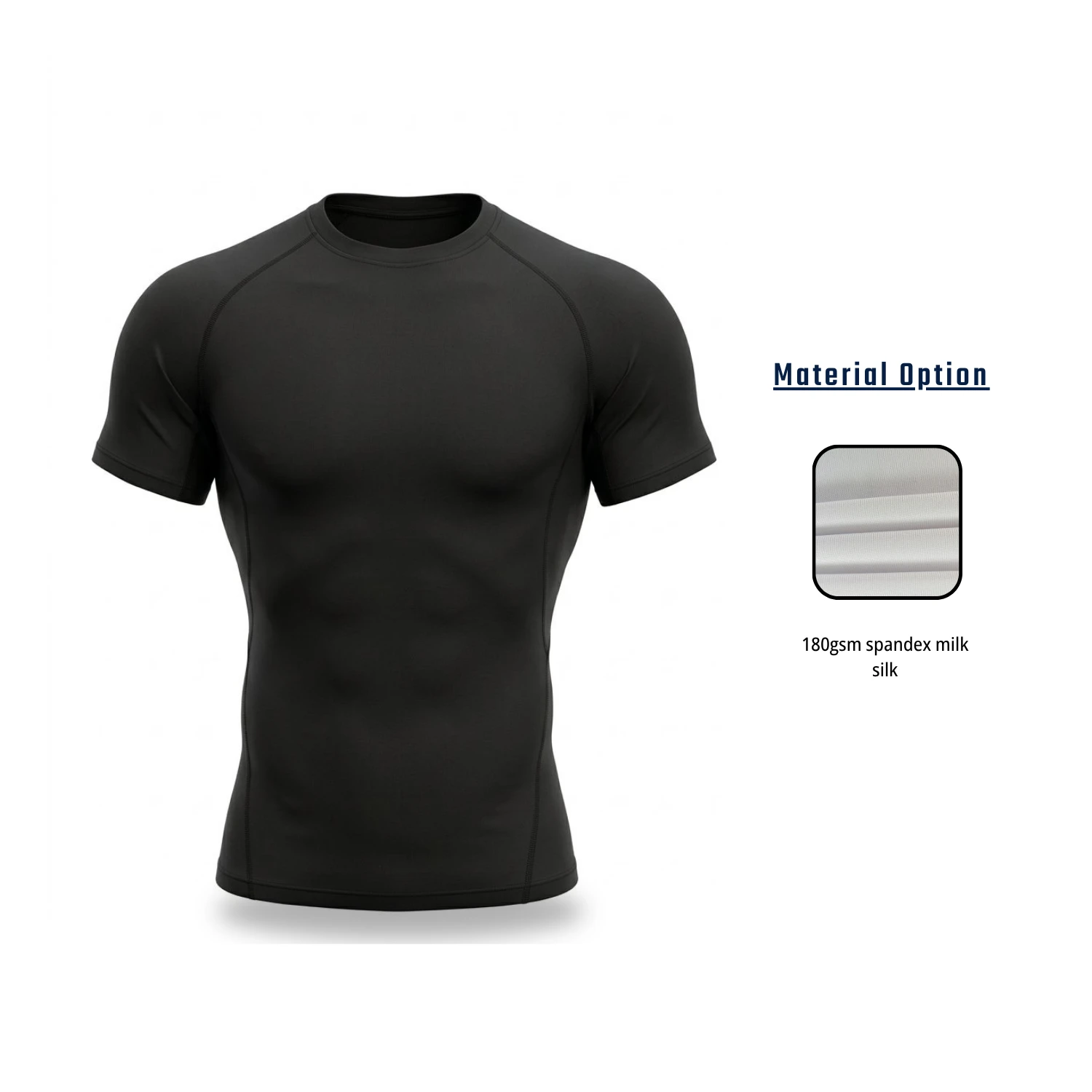 Custom Sublimation Short Sleeve Compression T-Shirt