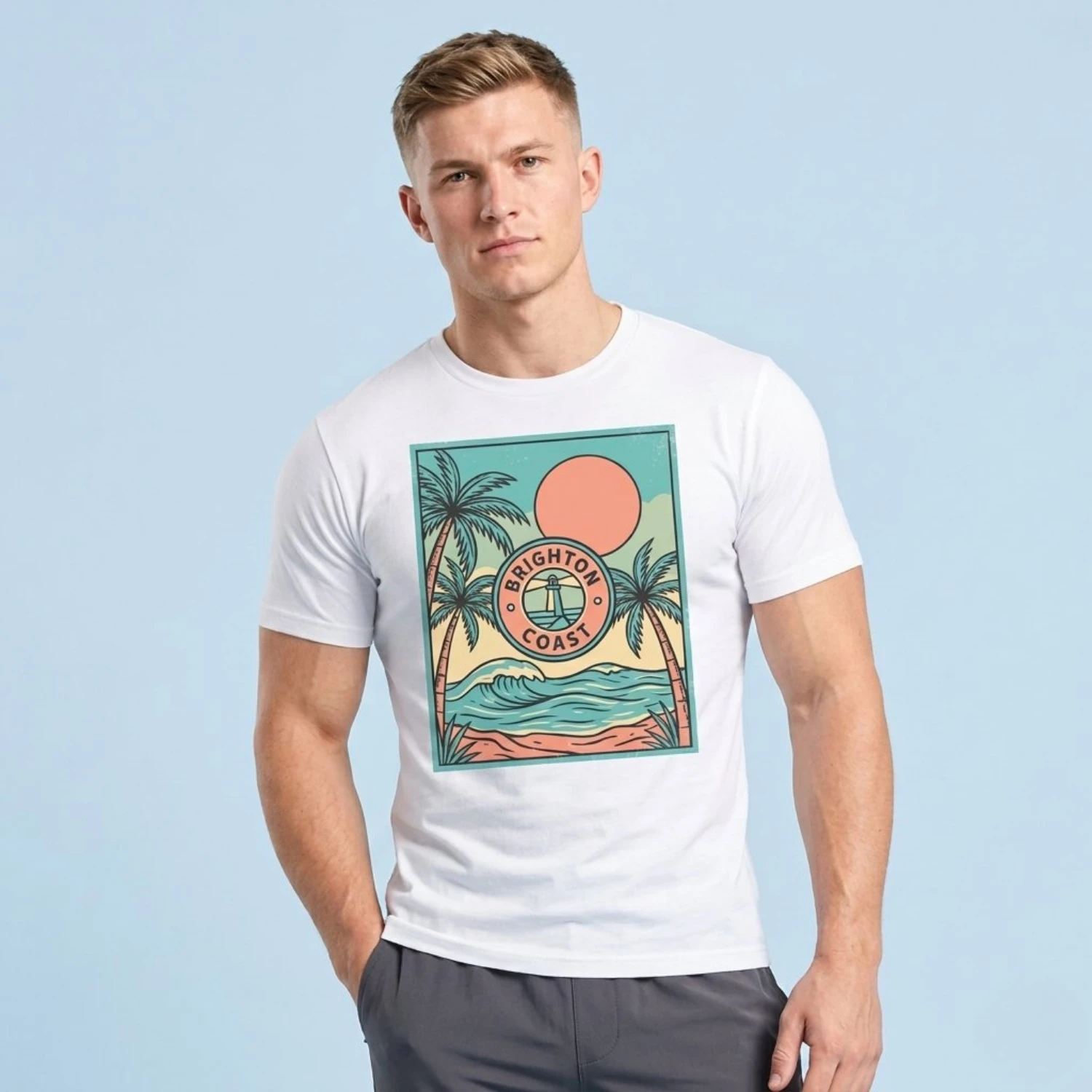 Unisex and Kids' Full Sublimation Short Sleeve T-Shirt with 150G Performance Grade Short Hole Mesh