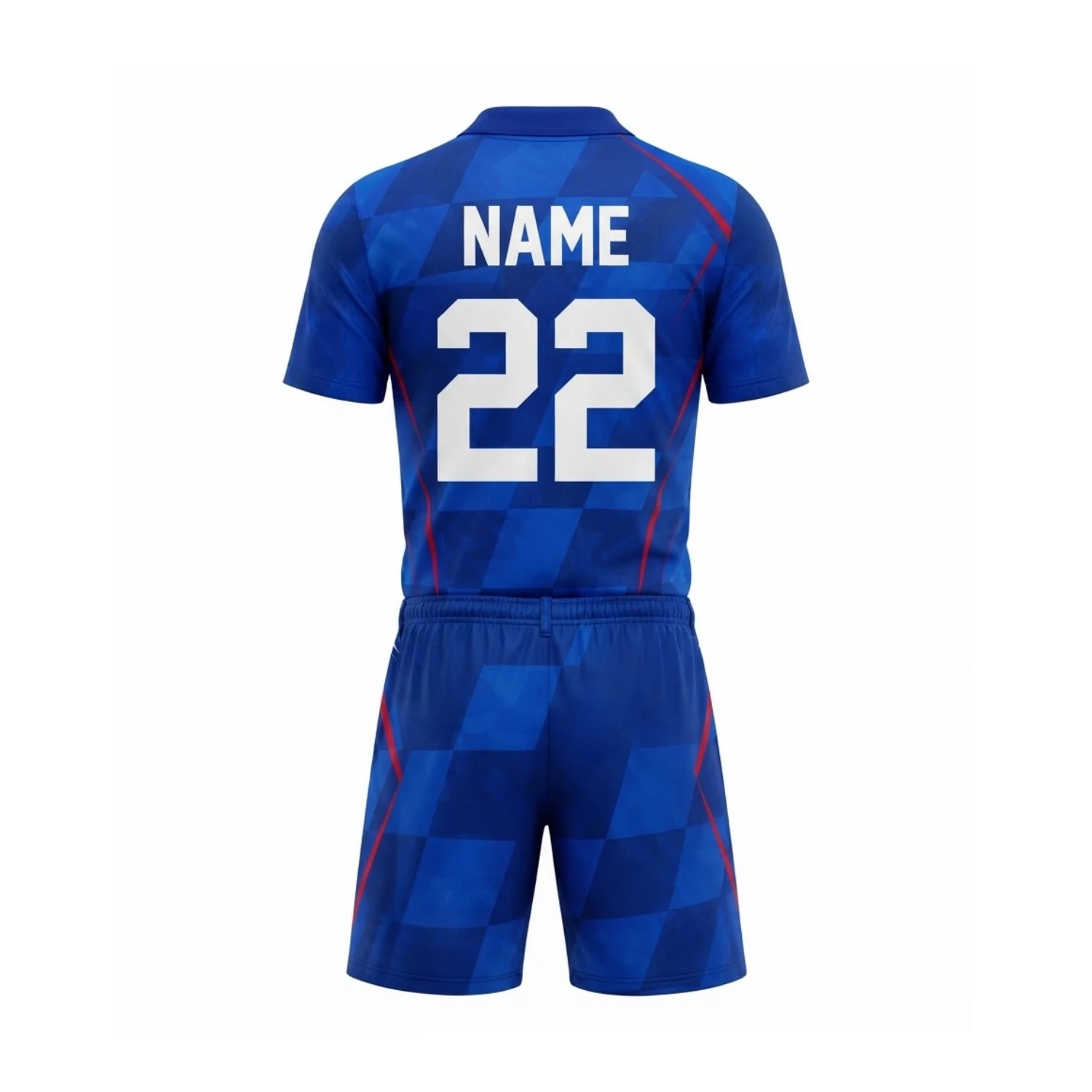 Custom Breathable Soccer Uniform Set – Jersey & Shorts