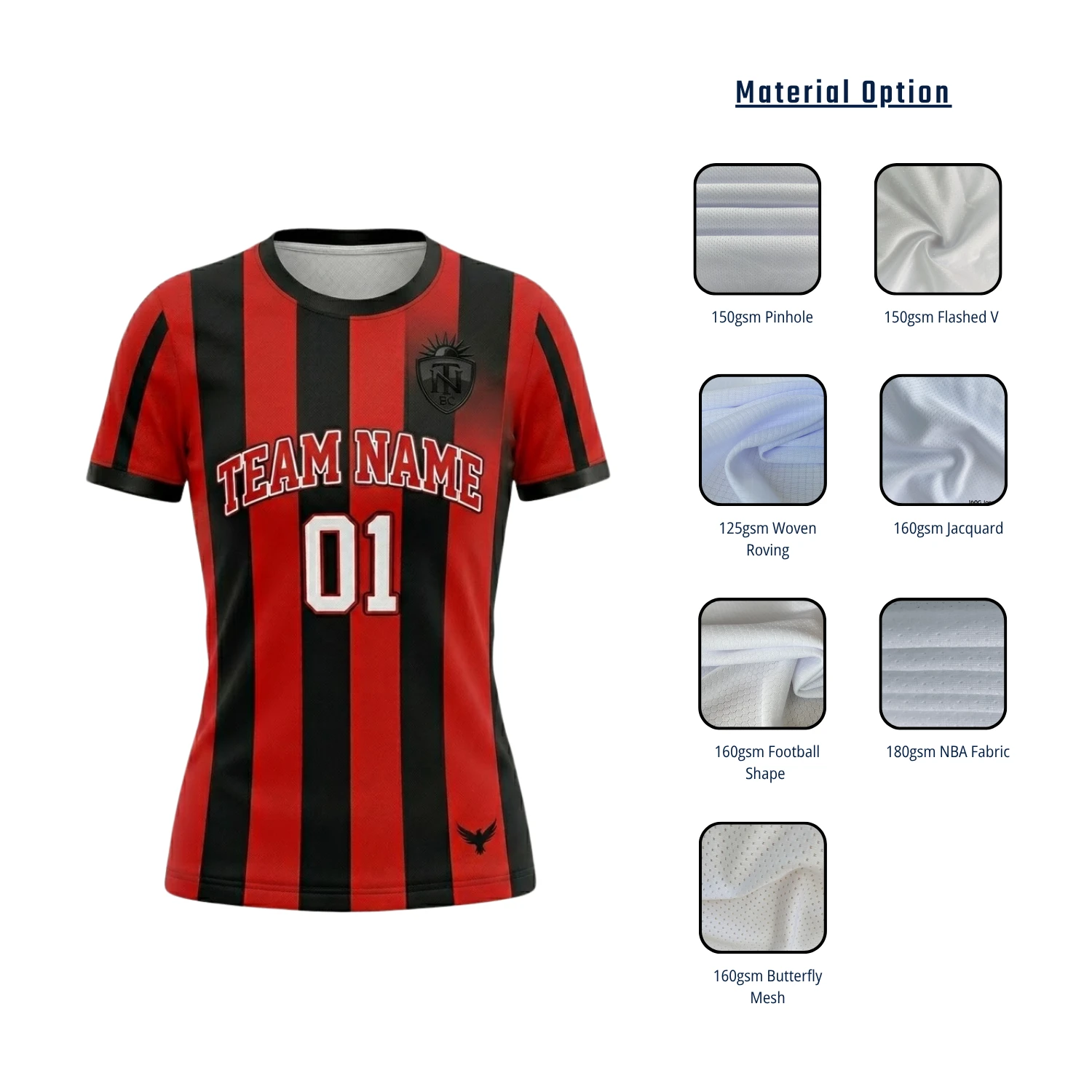 Women's Performance Soccer Jersey – Round Neck