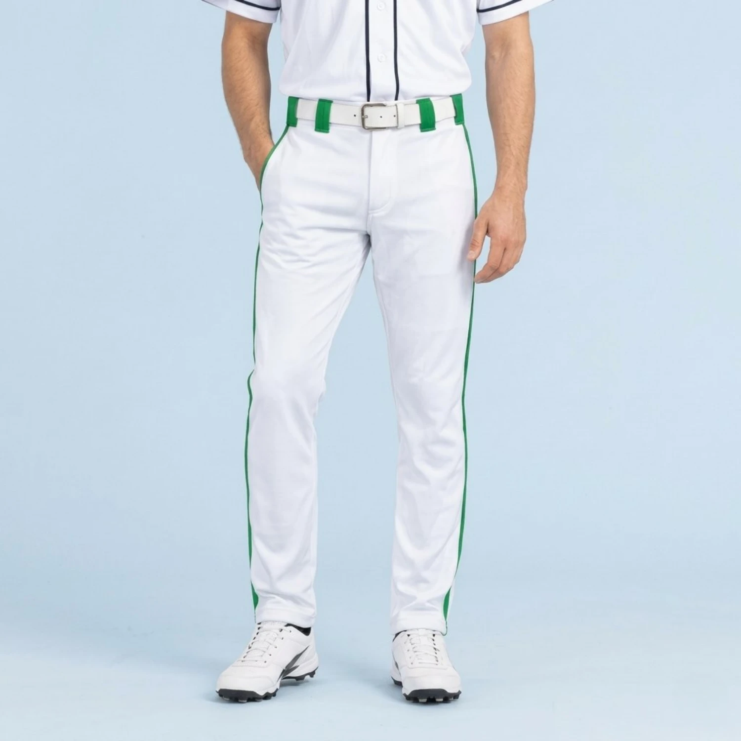 Custom Sublimated Full-Length Baseball Pants – 280G Spandex Interlock