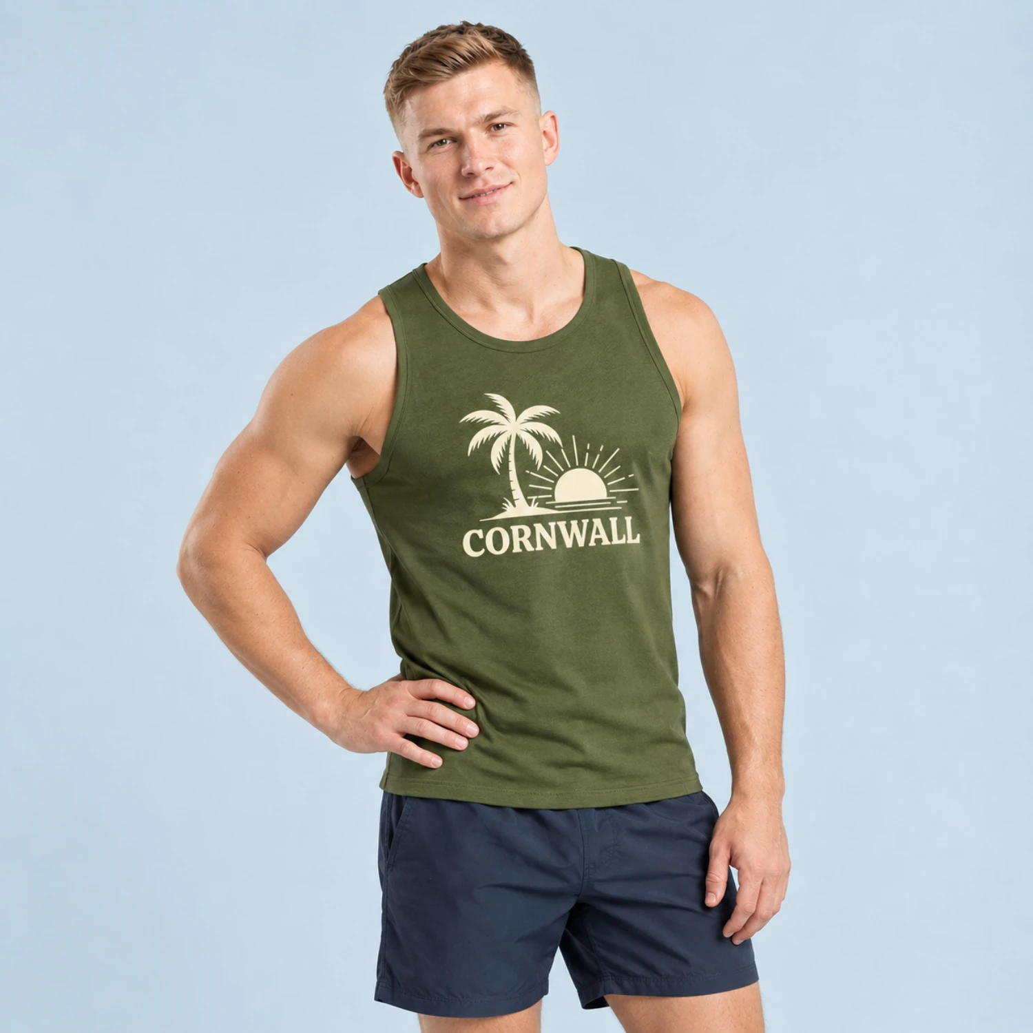 Custom Sublimation Classic Tank Top – Lightweight 150GSM Performance