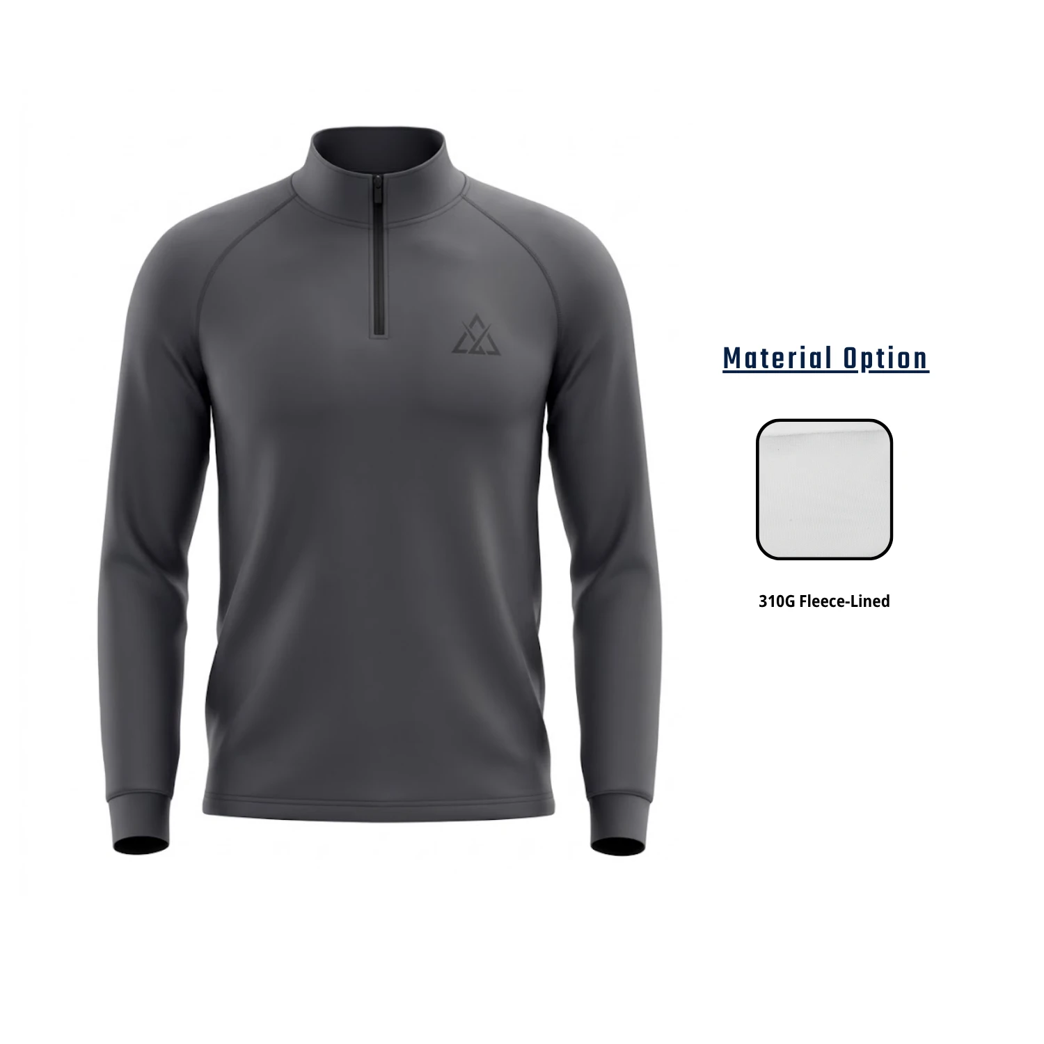 Women’s Fleece-Lined Quarter Zip Sweatshirt