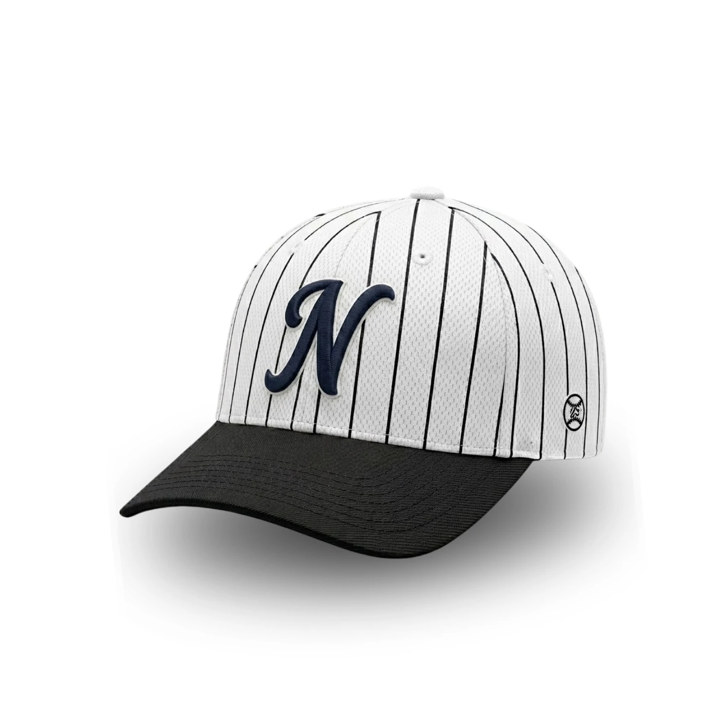 Custom Premium Baseball Cap – Butterfly Lattice 3D Embroidered