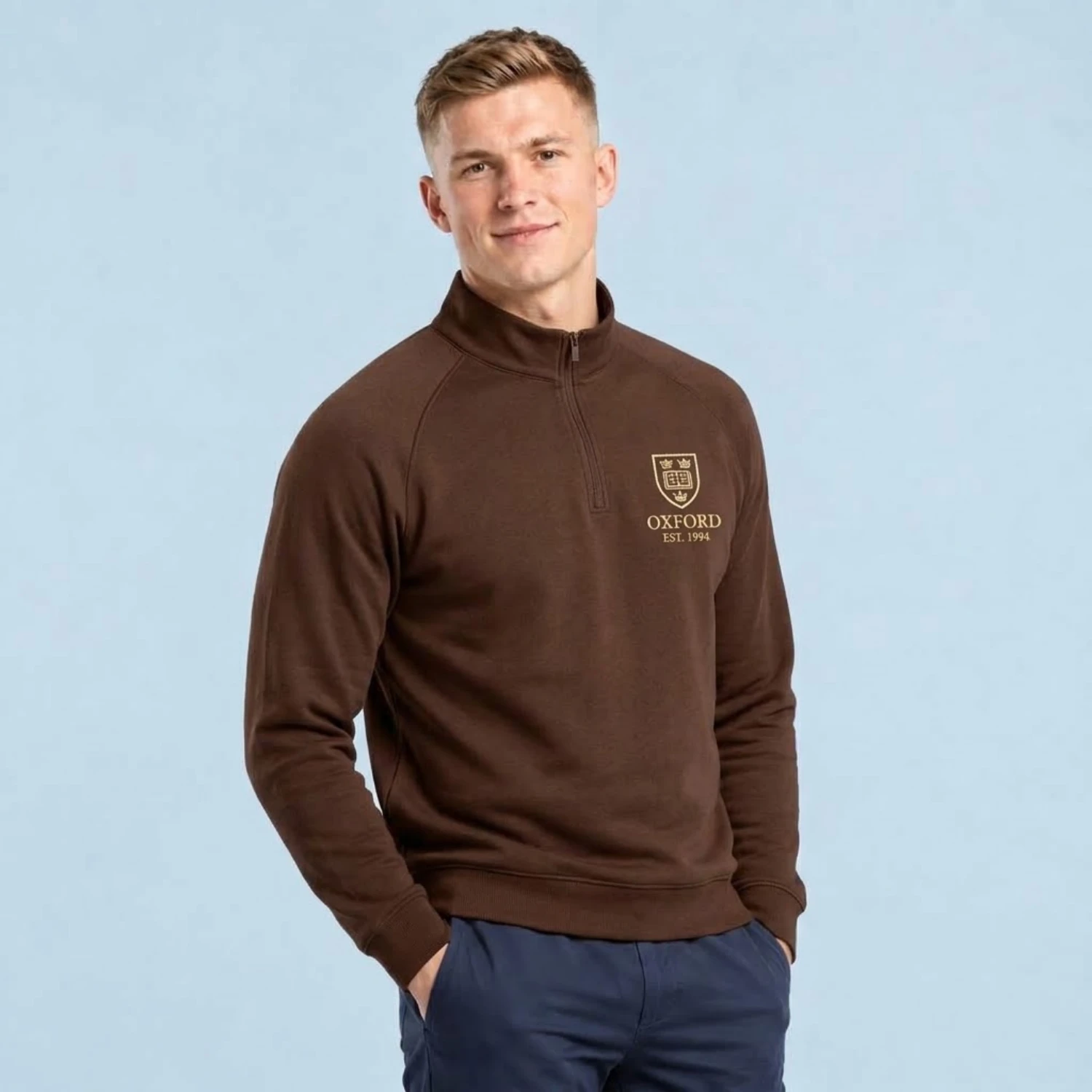 Custom Pique Quarter Zip Pullover | 75D Sublimation