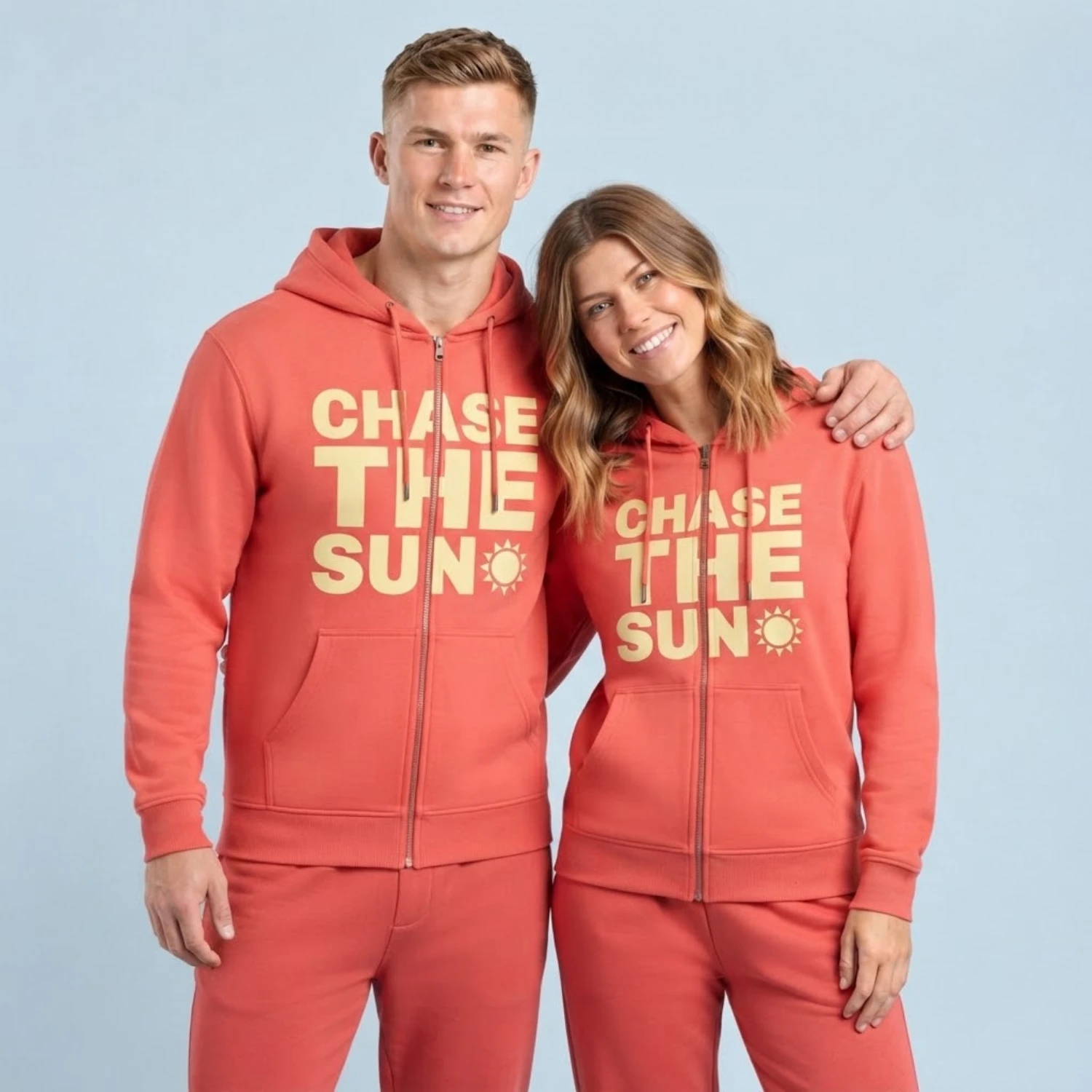 Custom Full Sublimation 310G Fleece-Lined Full-Zip Hoodie with Kangaroo Pocket