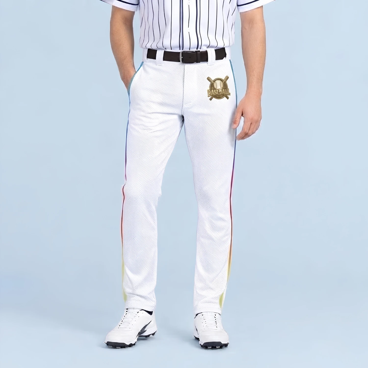 Custom Mesh Contrast Pocket Baseball Pants – Taiwan Needle Eye Breathable