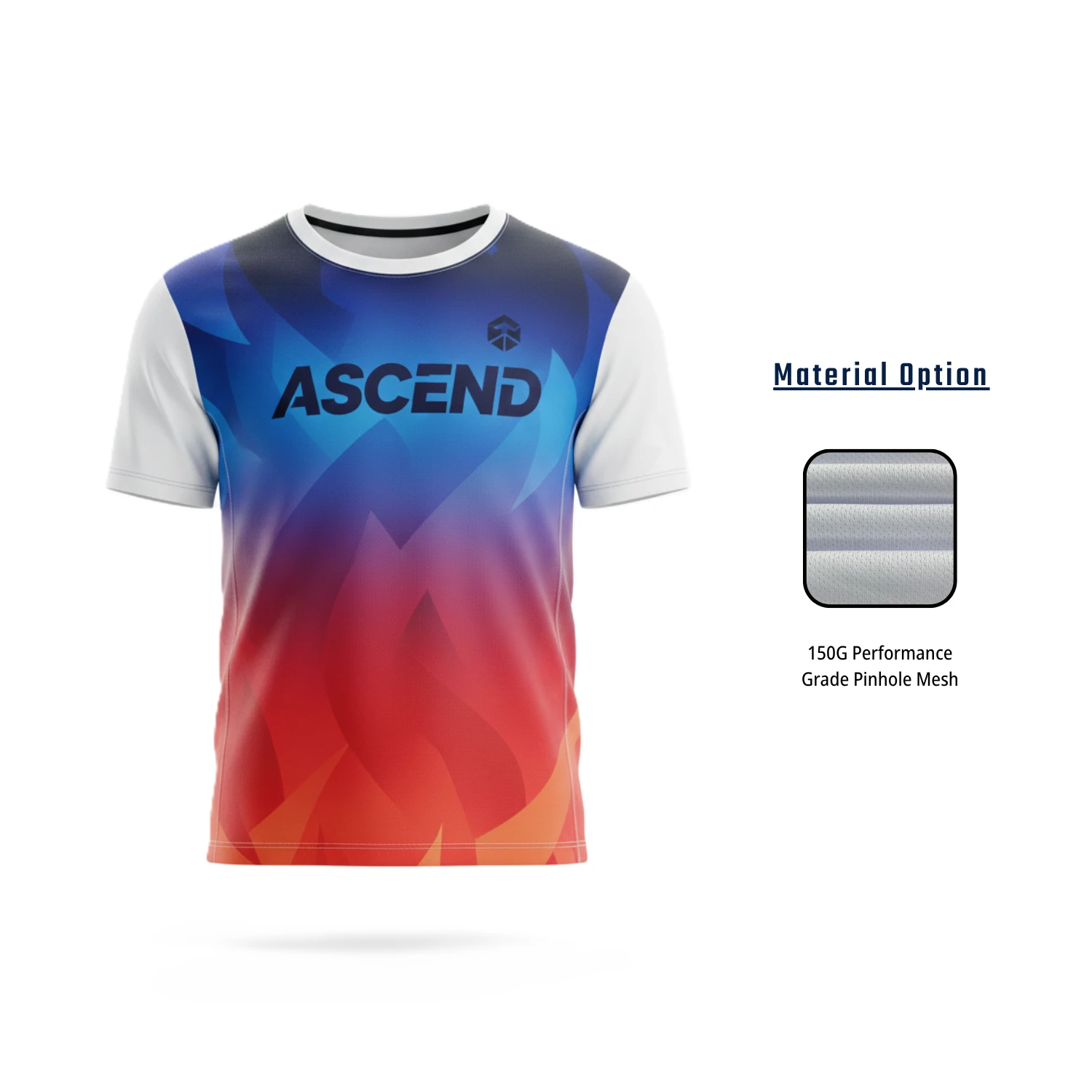Pro Series Pinhole Mesh Custom Sublimation T-Shirt