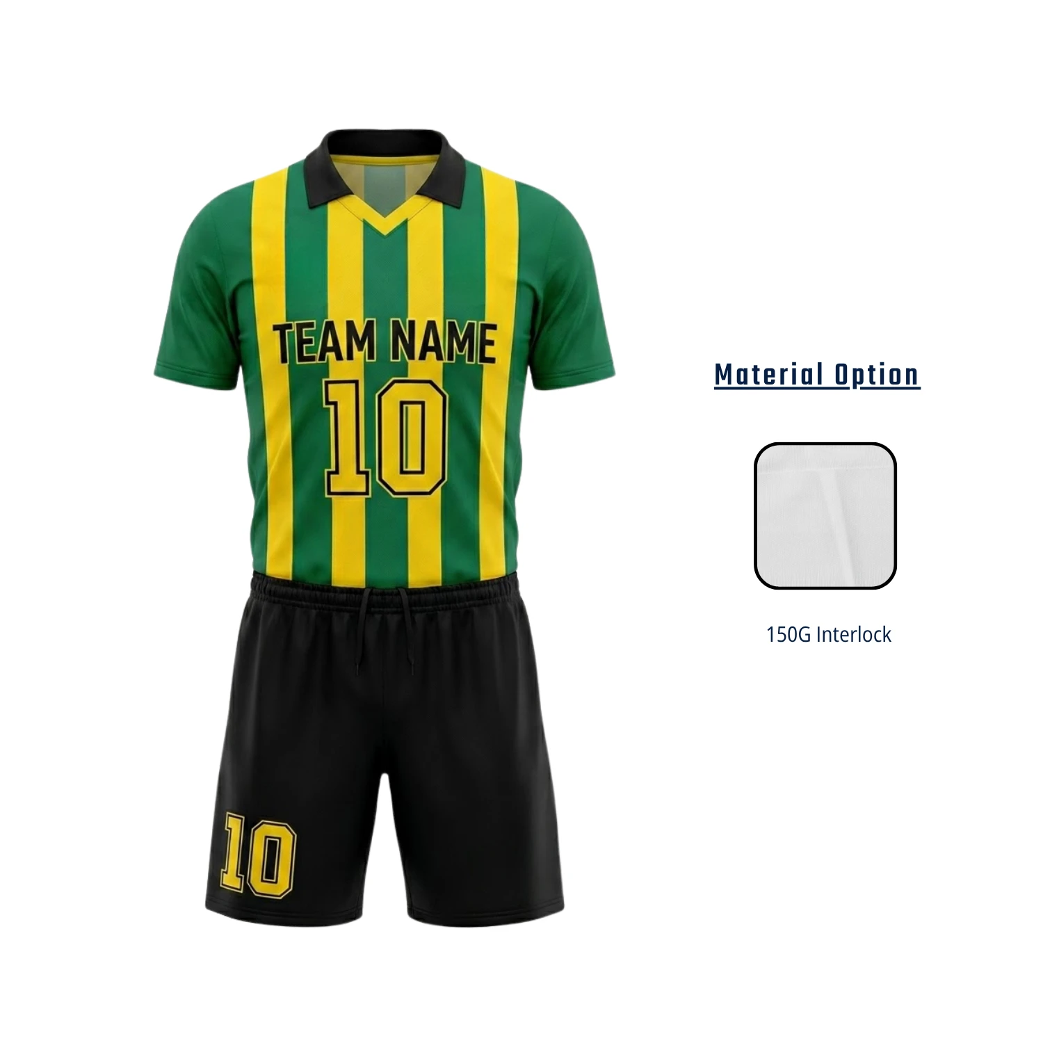 Custom Youth & Adult Soccer Uniform Set – Jersey + Shorts
