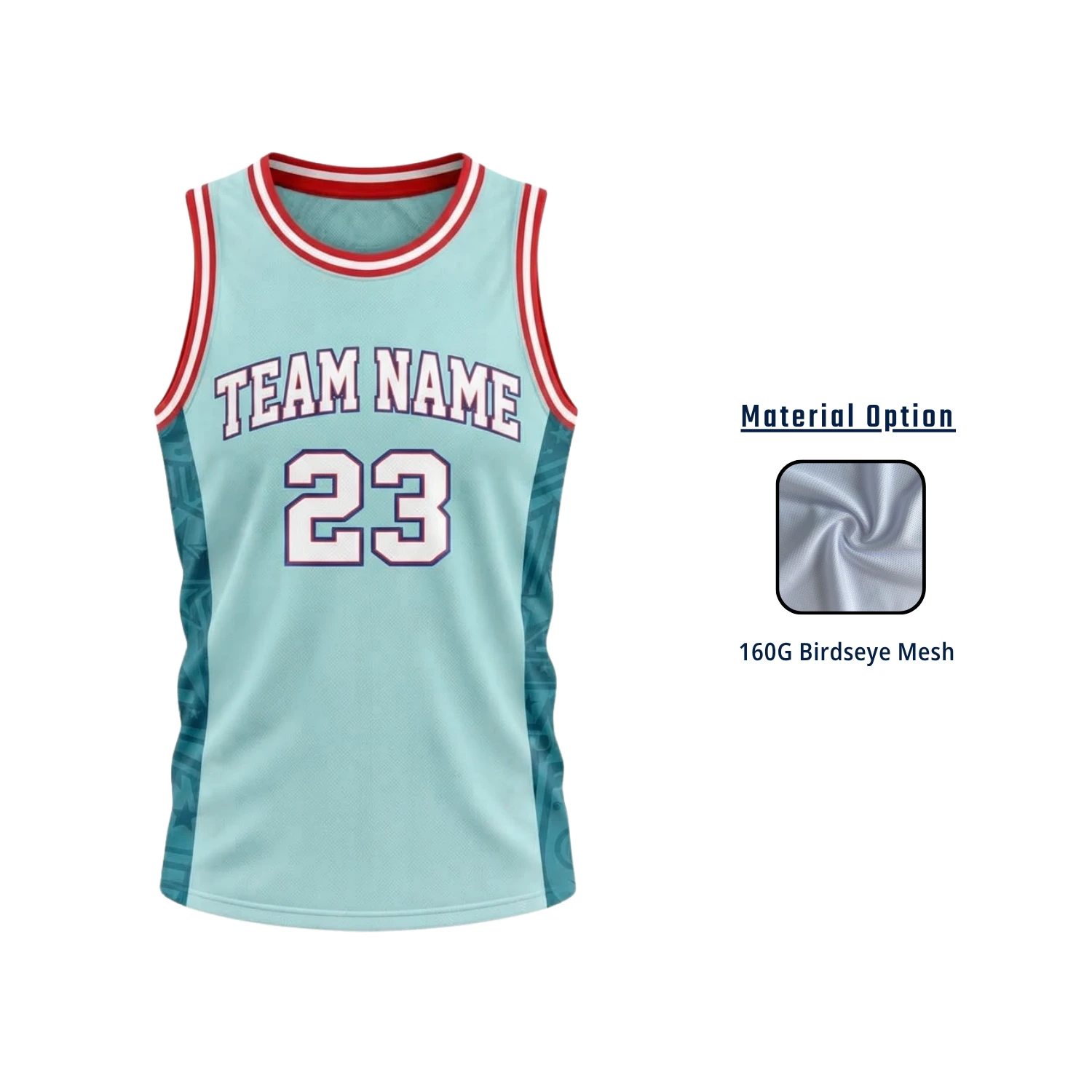 Custom Basketball Jersey – Elite Birdseye Mesh