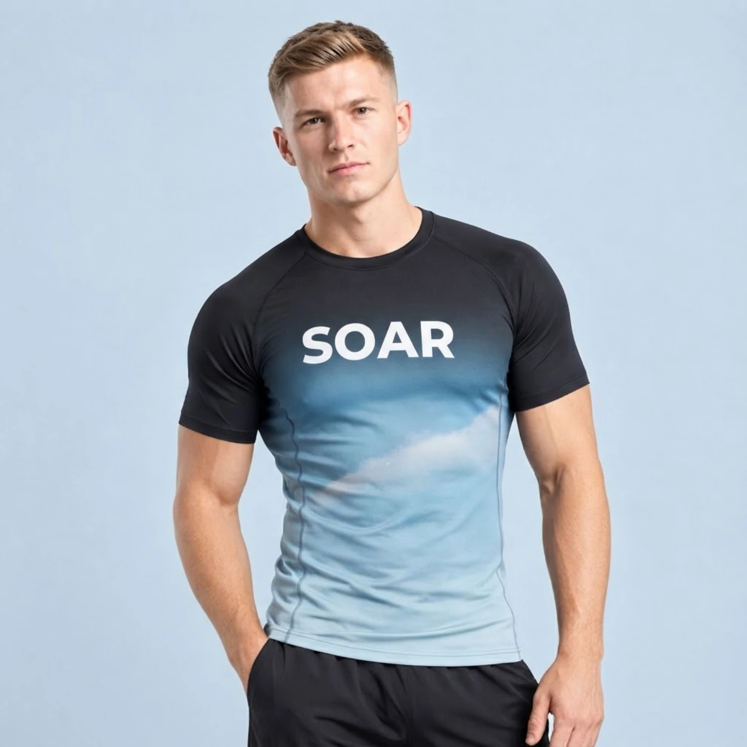 Unisex Full Sublimation Cotton-Feel Short Sleeve T-Shirt - 180gsm
