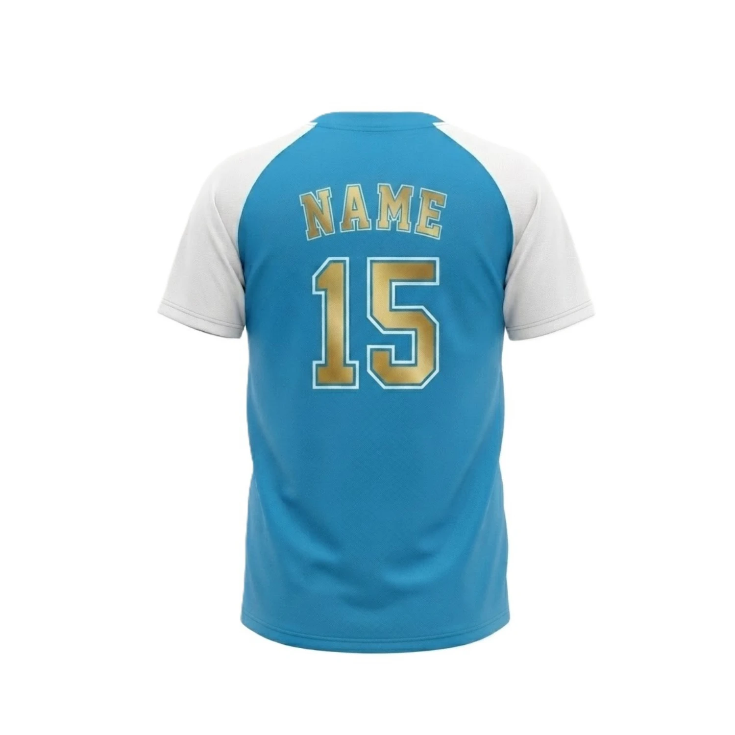 Premium Custom 2-Button Baseball Jersey – No Piping