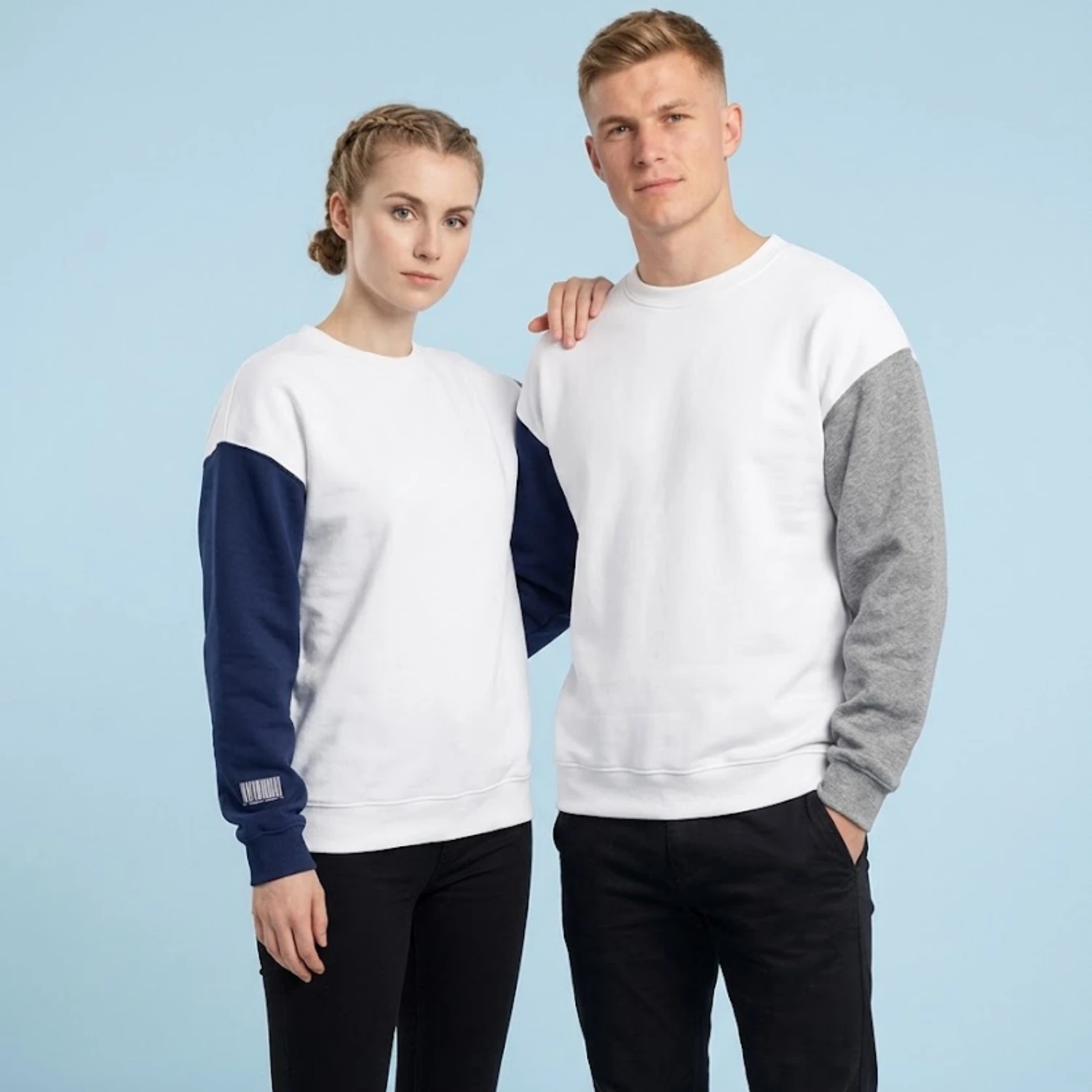 Economy Series Cotton-Feel Custom Long Sleeve T-Shirt