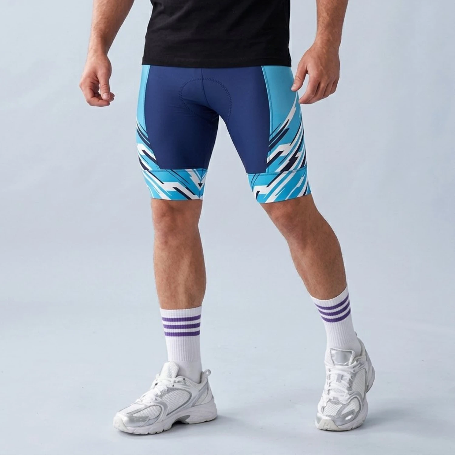 Custom Sublimation Cycling Non-Bib Shorts – Pro Compression Lycra & Tricot