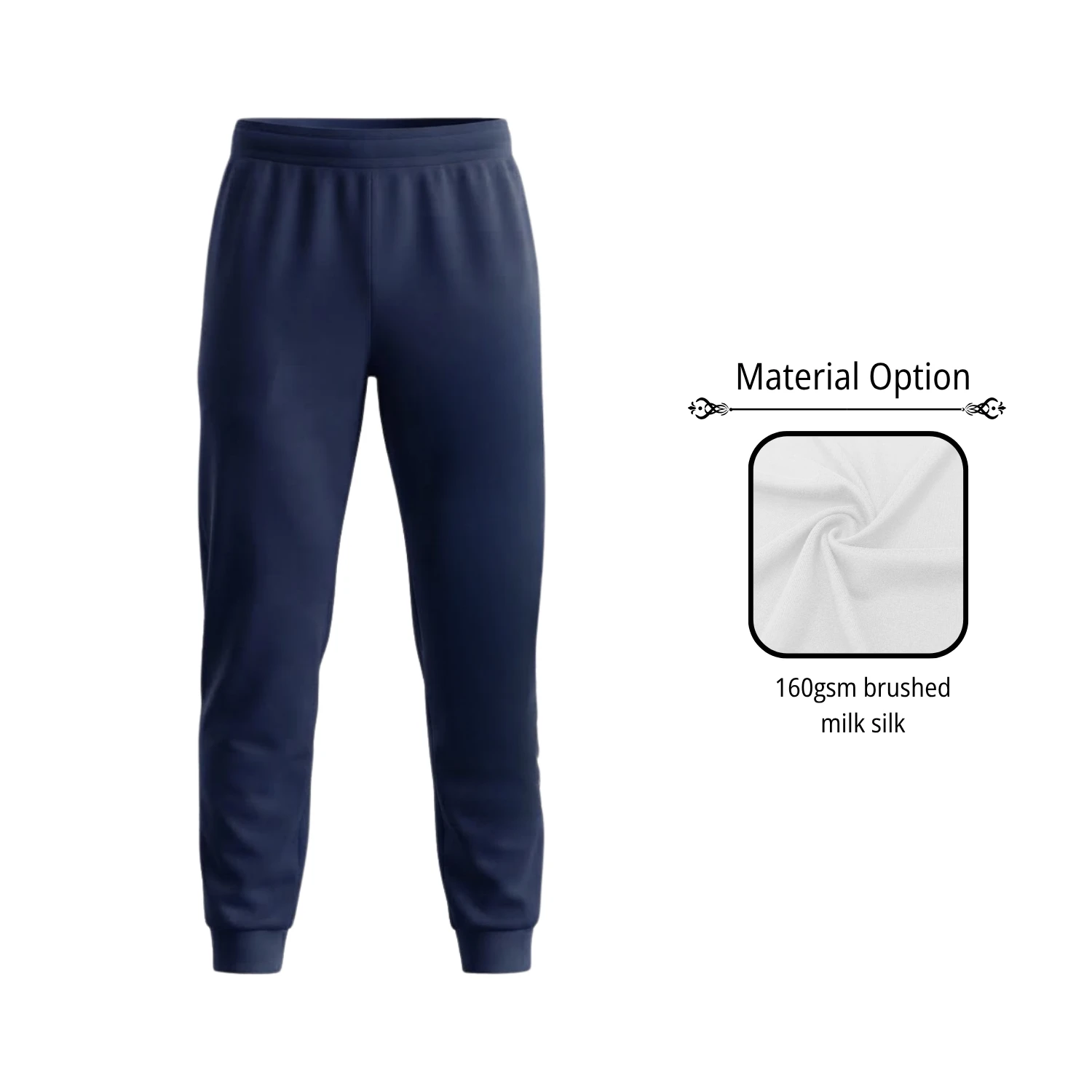 Brushed Milk Silk Lounge Pants 160G