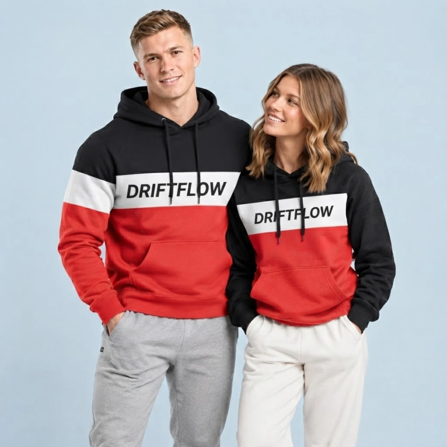 Custom Full Sublimation 280GSM Heavyweight Long Sleeve Hoodie