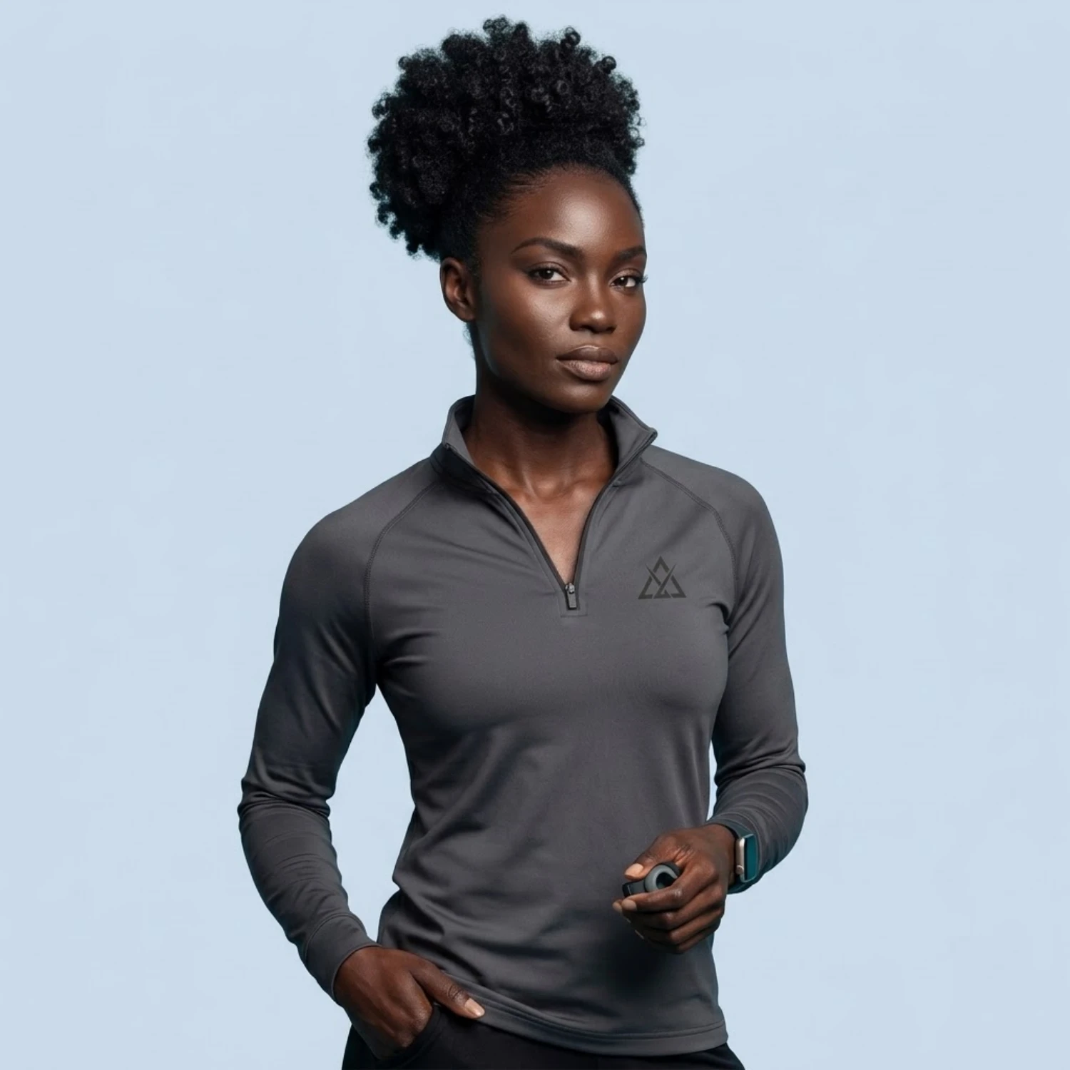 Women’s Fleece-Lined Quarter Zip Sweatshirt