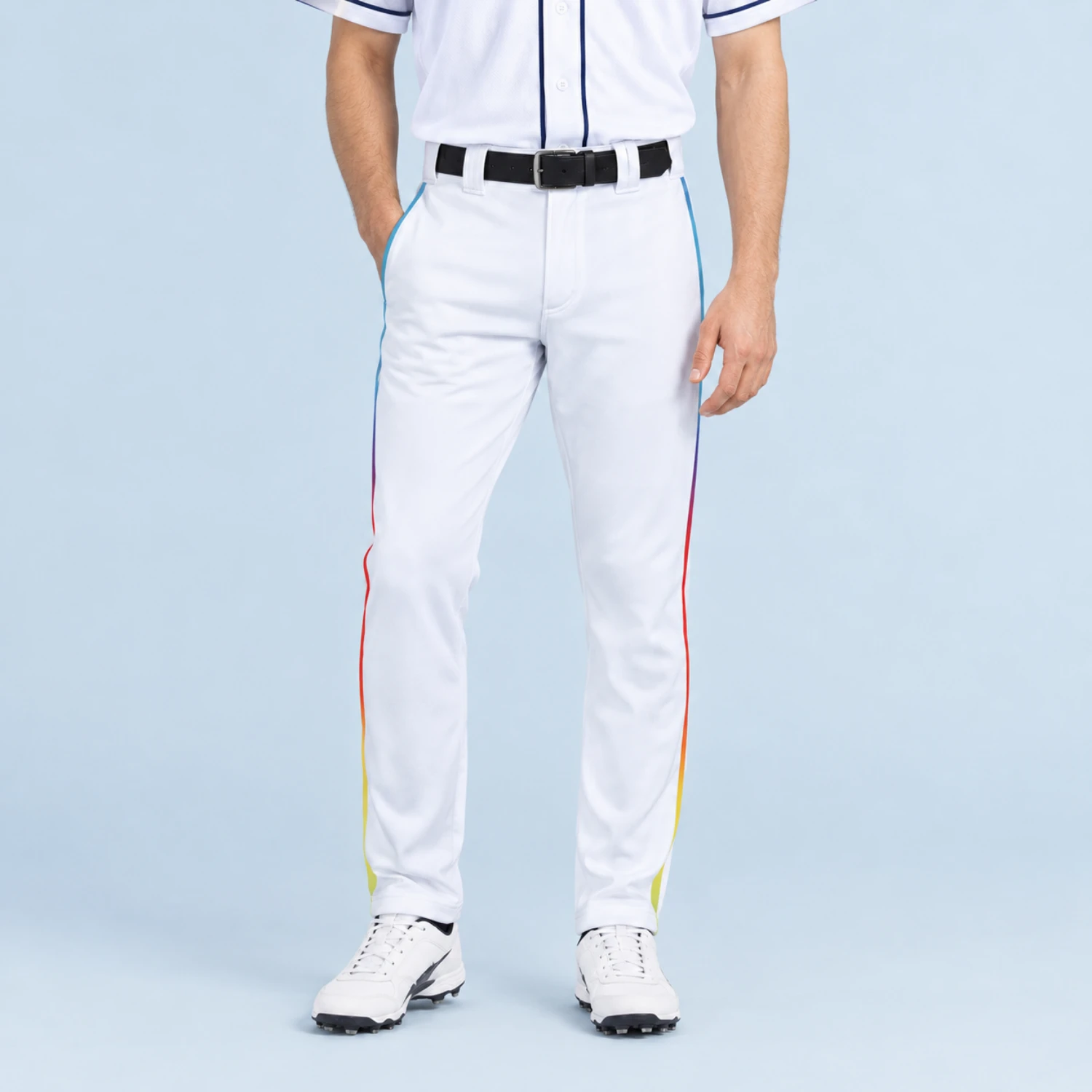 Custom Premium Baseball Pants – South Korea Silk Full-Length