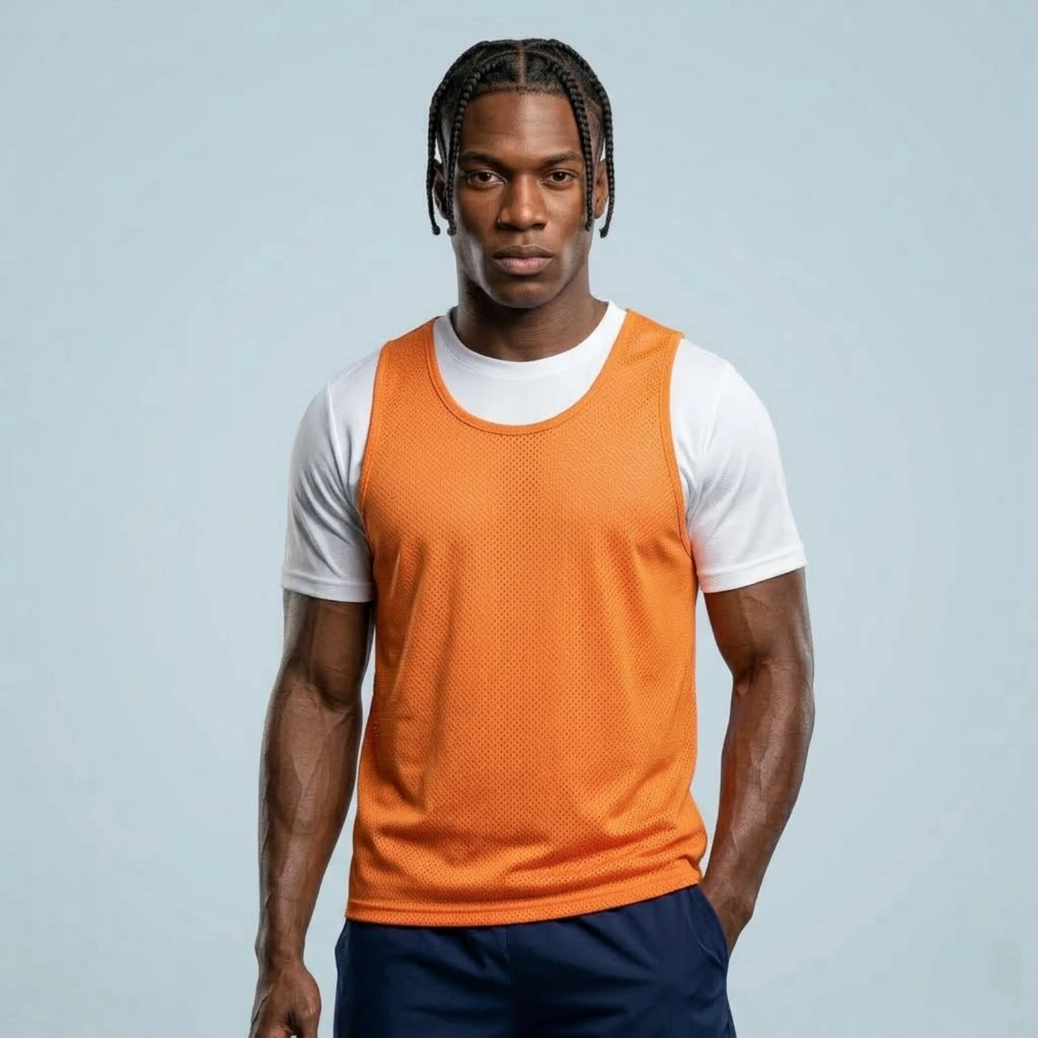 Custom Small Mesh Training Pinnies – Lightweight