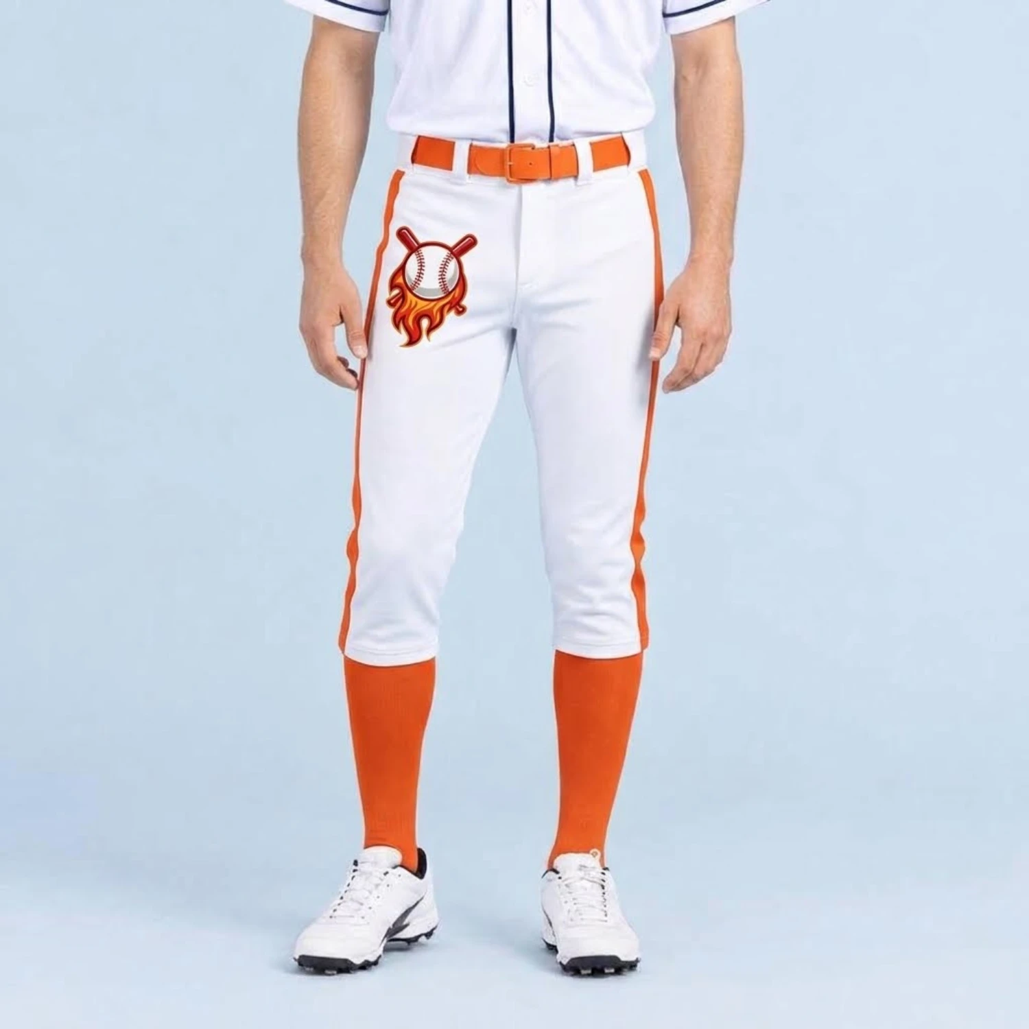 Custom Crop-Length Baseball Pants – South Korea Silk Premium