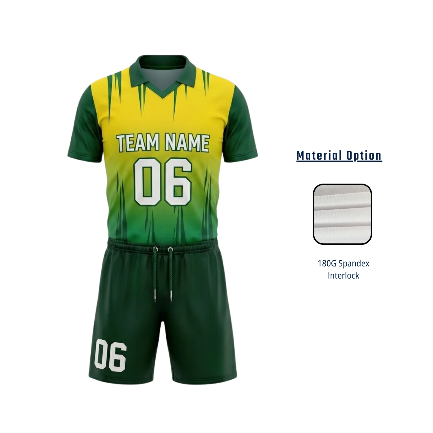 Custom Spandex Soccer Uniform – Compression Jersey & Shorts