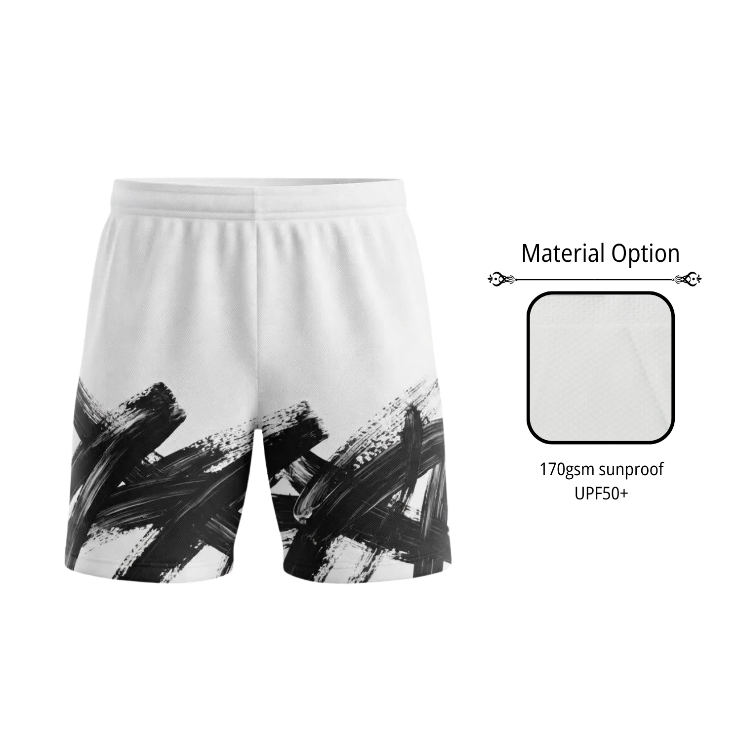 Unisex SolarProtec UPF50+ Performance Shorts – 170G Sunproof Quick Dry
