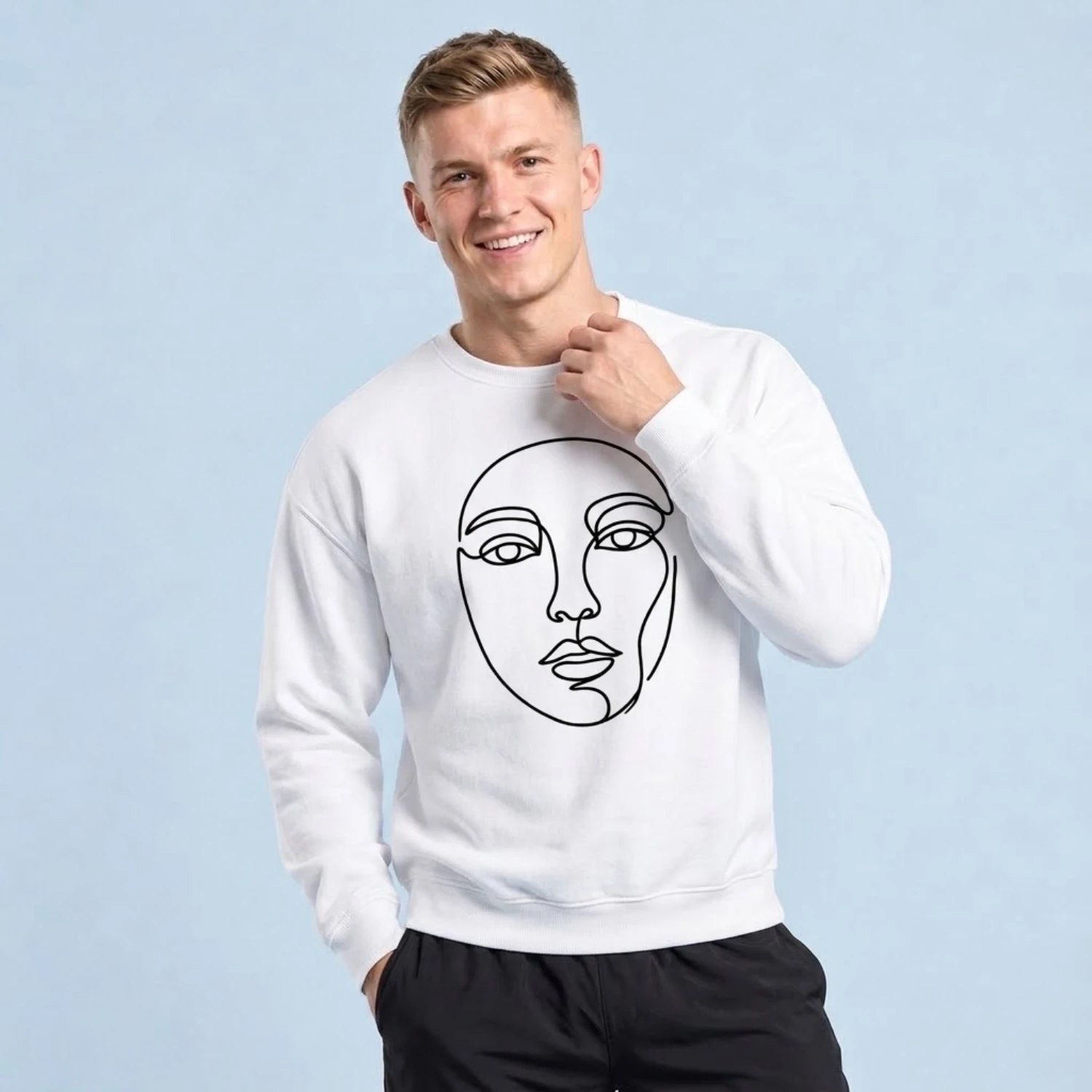 220G Ultra Light Fleece Crew Sweatshirt