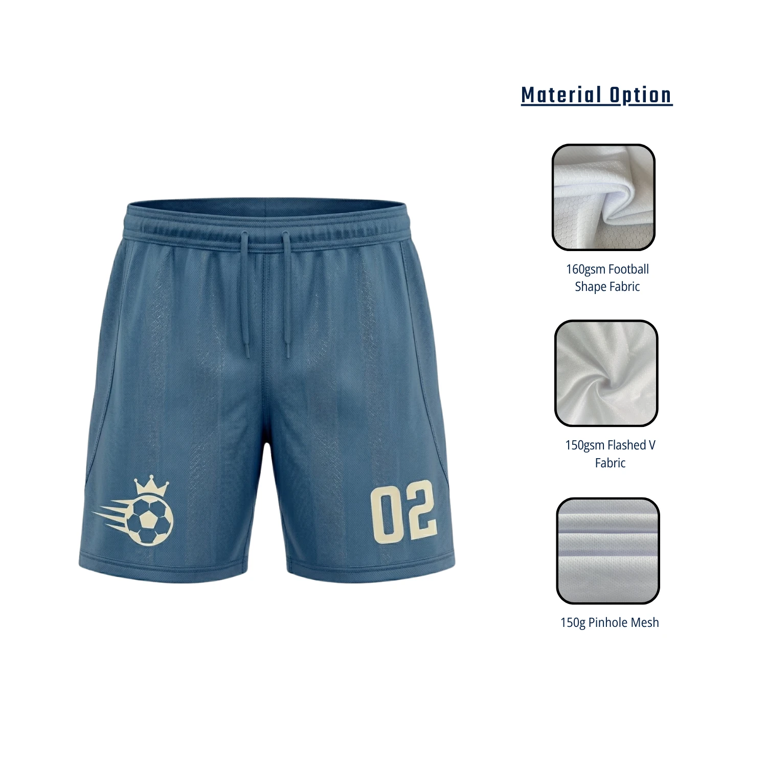 Custom VIP Performance Mesh Soccer Shorts