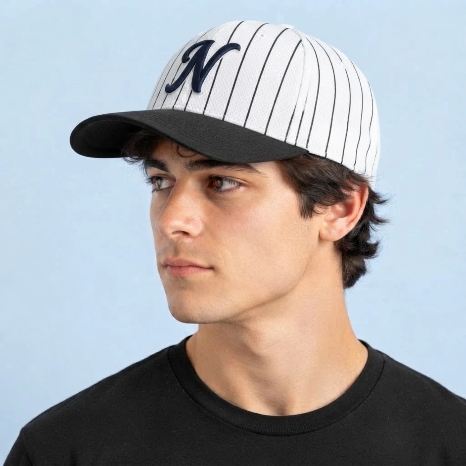 Custom Premium Baseball Cap – Butterfly Lattice 3D Embroidered