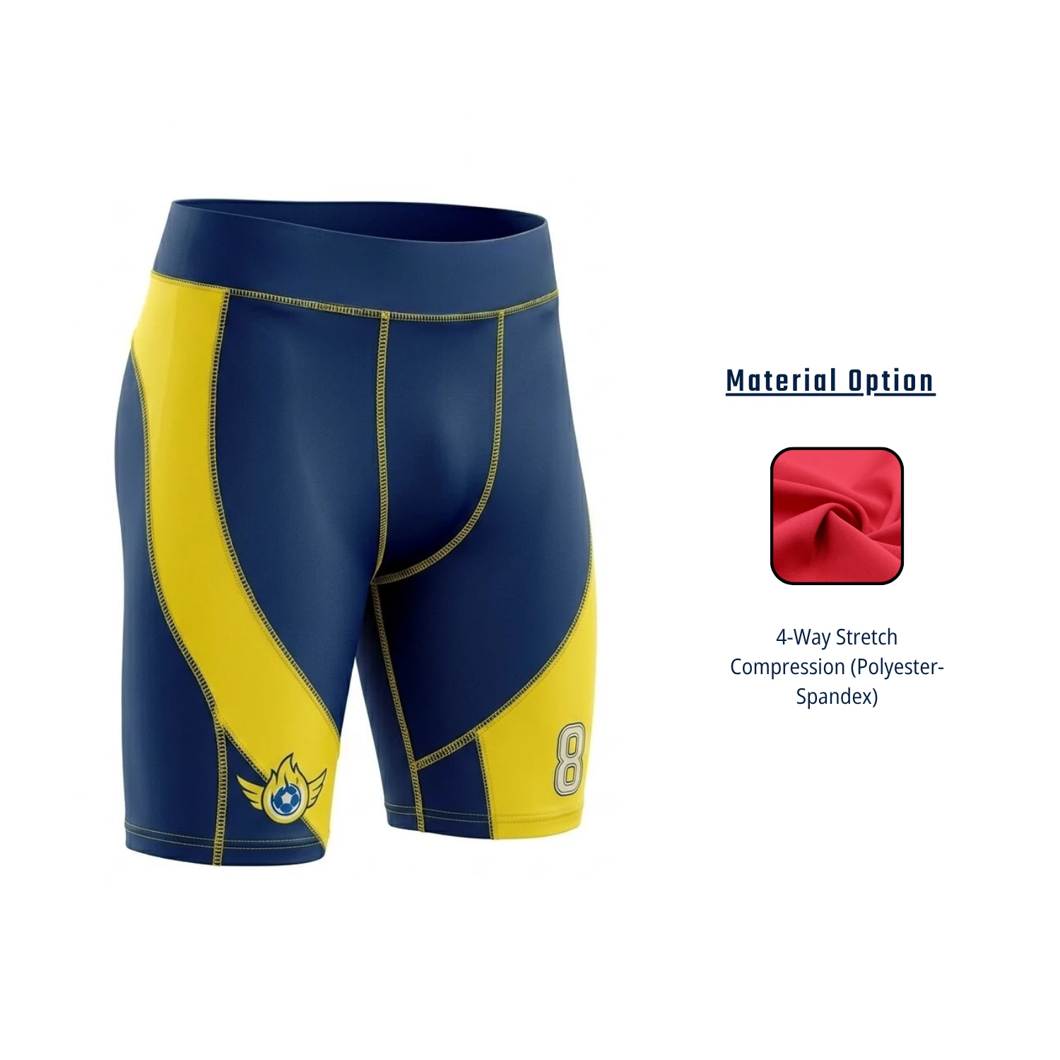 Compression Soccer Shorts Custom Compression Soccer Shorts
