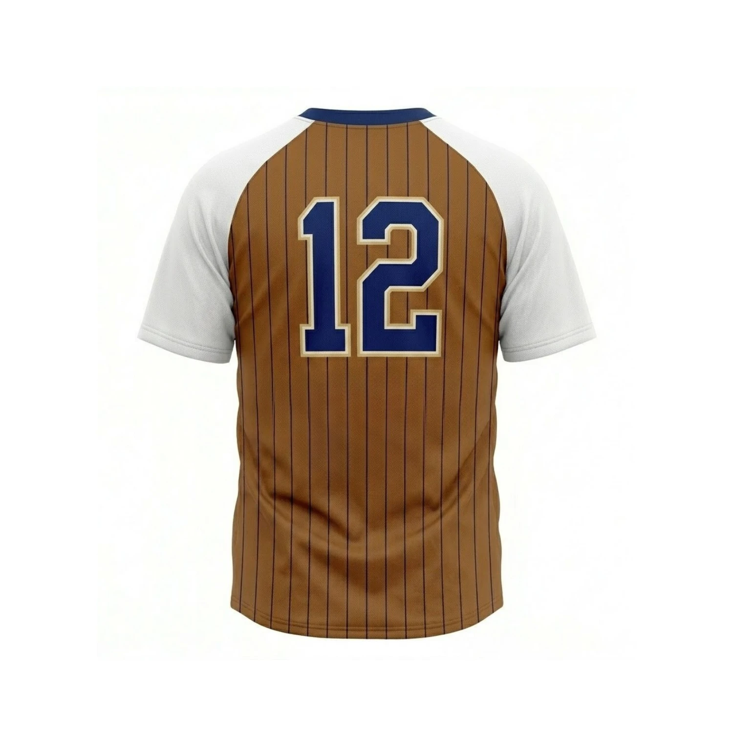 Custom Crew Neck Baseball Jersey – 200G Interlock
