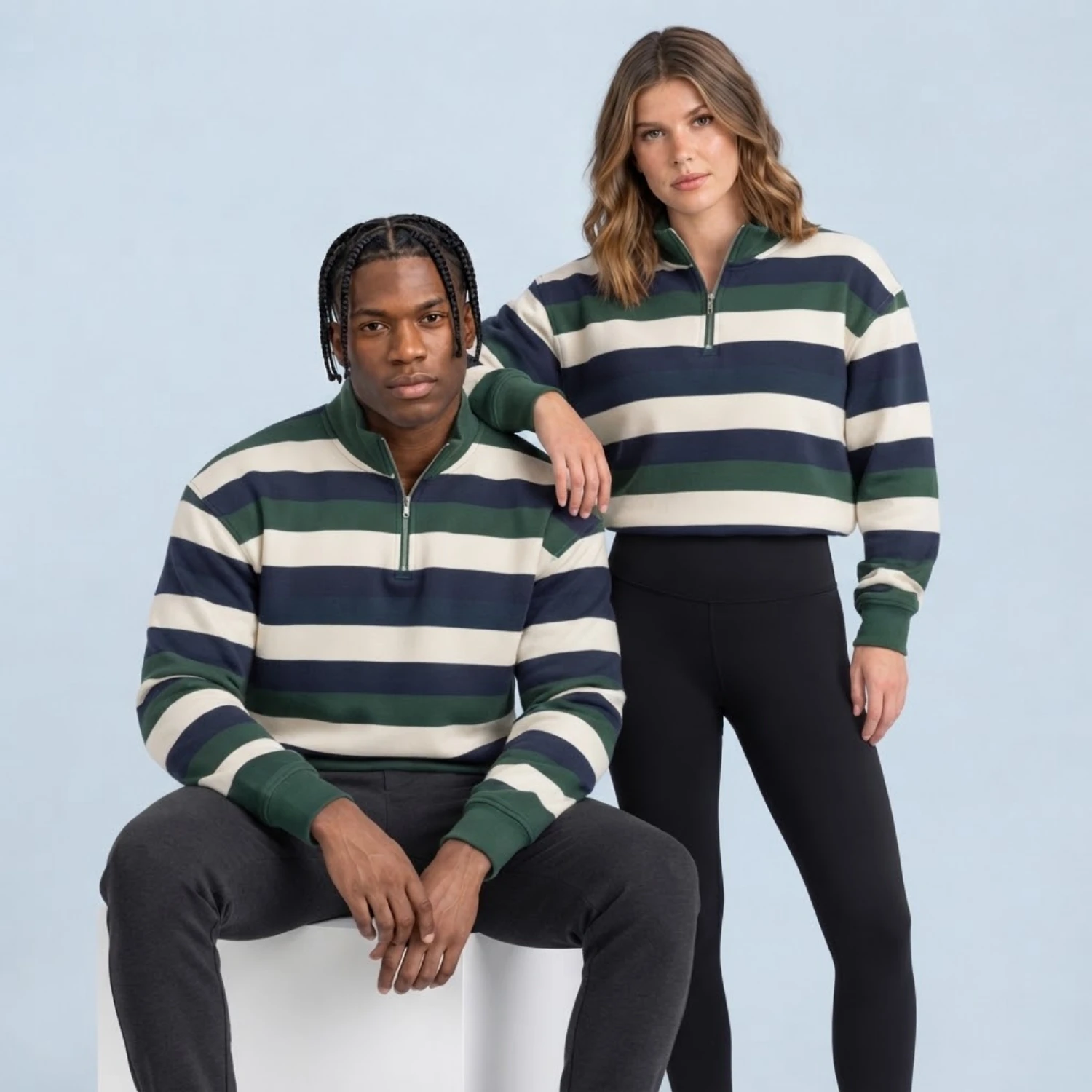 220G Ultra Light Quarter Zip Sweatshirt