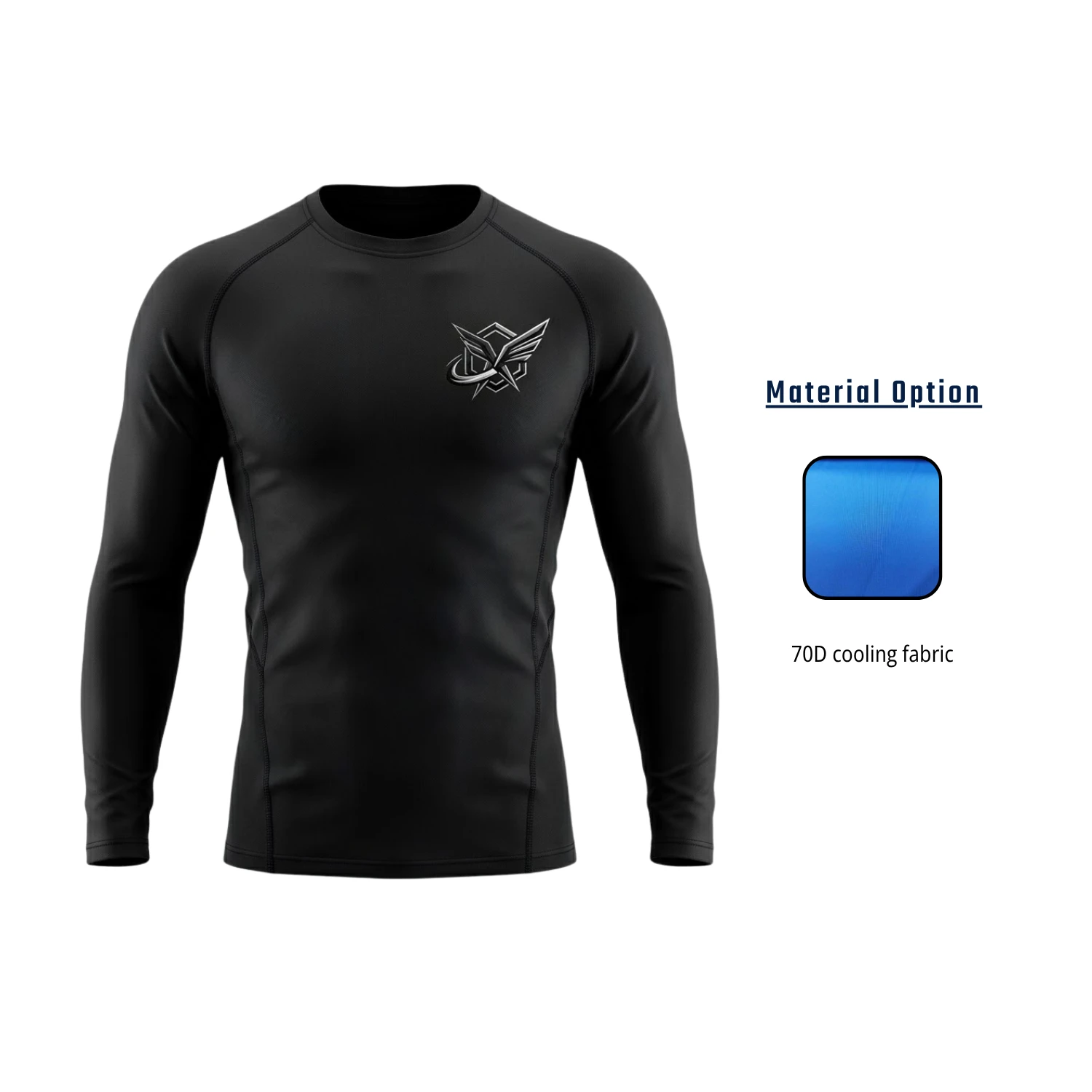 Custom Compression Base Layer Jersey – 70D Cooling