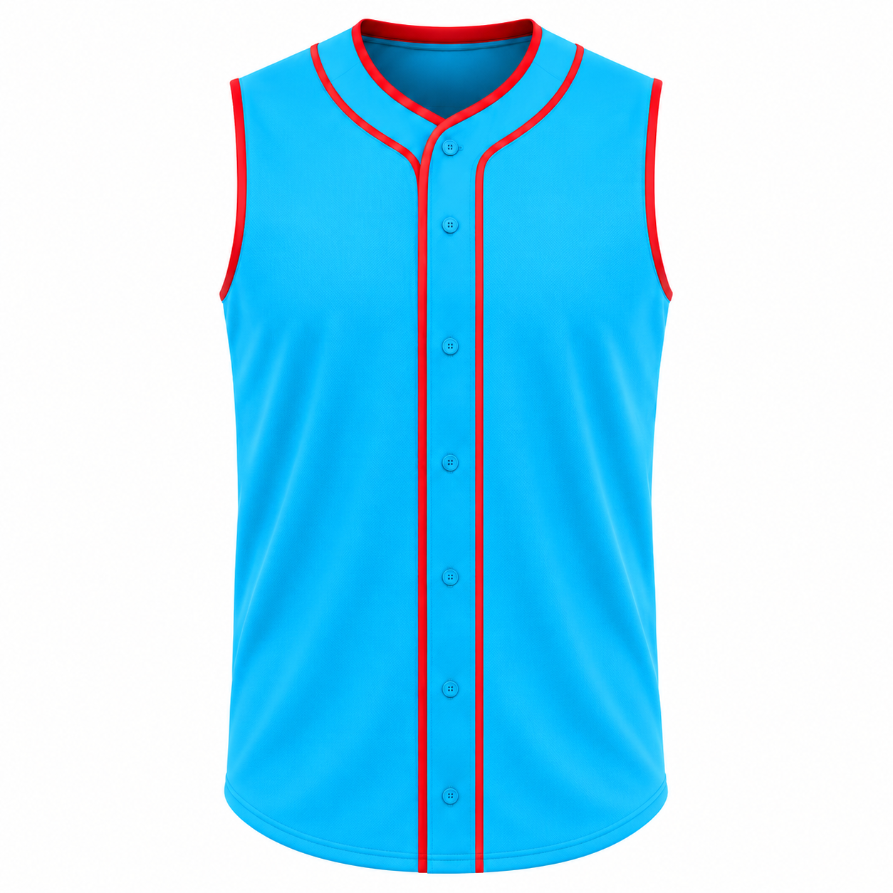 Sleeveless(full button) fabric or option preview